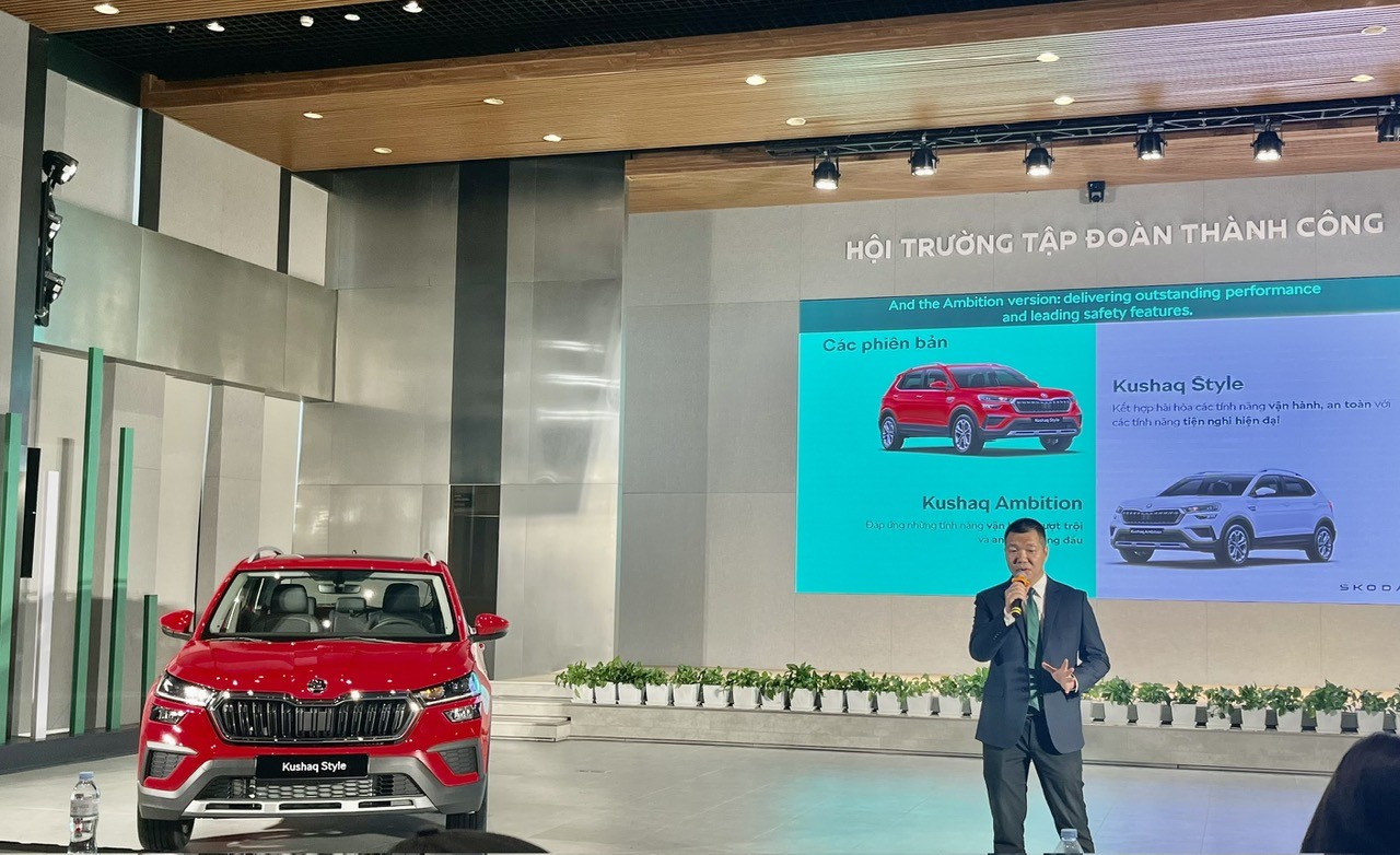 Mẫu xe Skoda đầu tiên lắp ráp tại Việt Nam ra mắt, giá từ 599 triệu đồng Skoda Kushaq xe lắp ráp tại Việt Nam có giá bao nhiêu