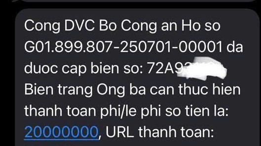 Phí cấp biển số lần đầu với ô tô tại Vũng Tàu, Bình Dương là bao nhiêu? Tăng lên 20 triệu hay giữ nguyên?