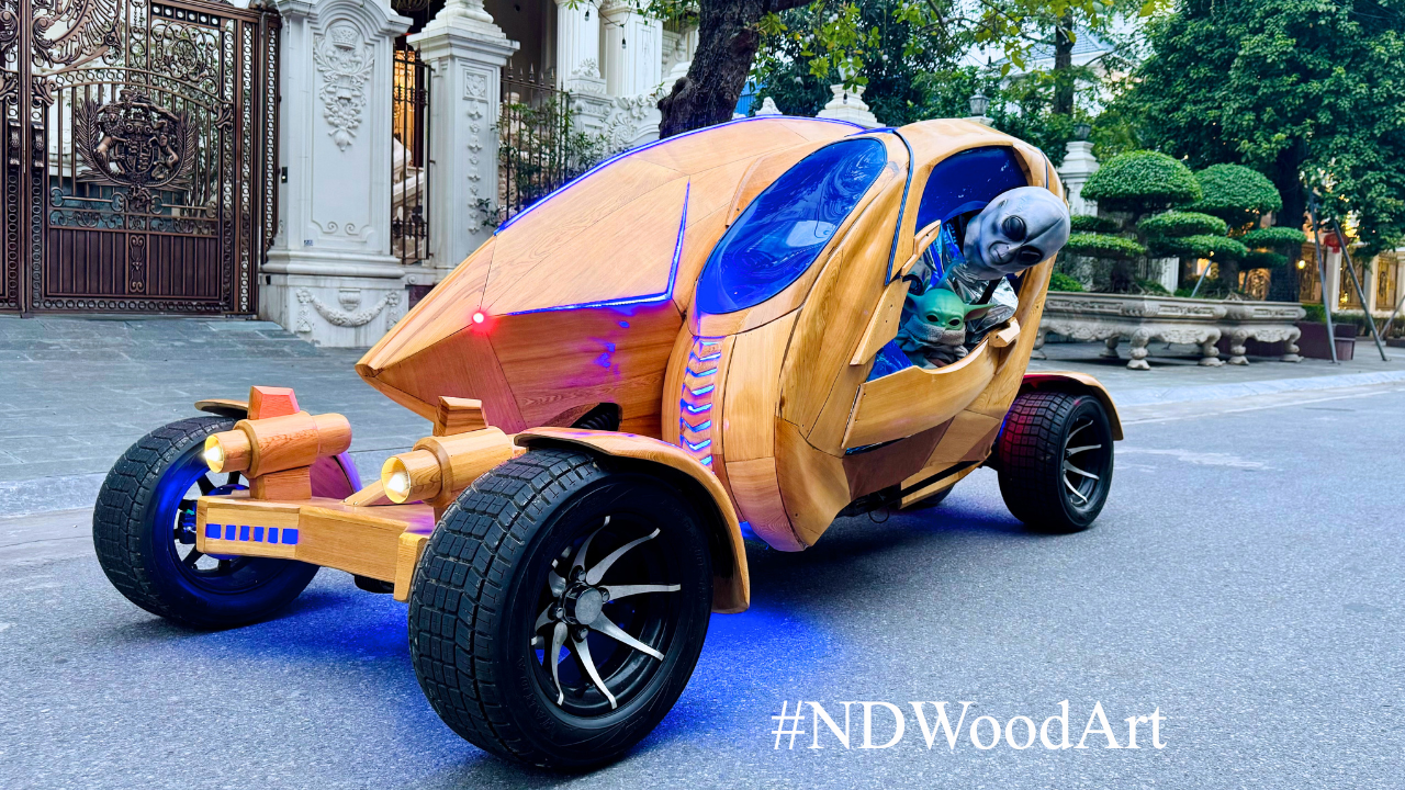ND Woodart mang dàn xe gỗ 'có một không hai' đến Fun Wheels Festival Hạ Long 2025 ND Woodart mang dàn xe gỗ 'có một không hai' đến Fun Wheels Festival Hạ Long 2025