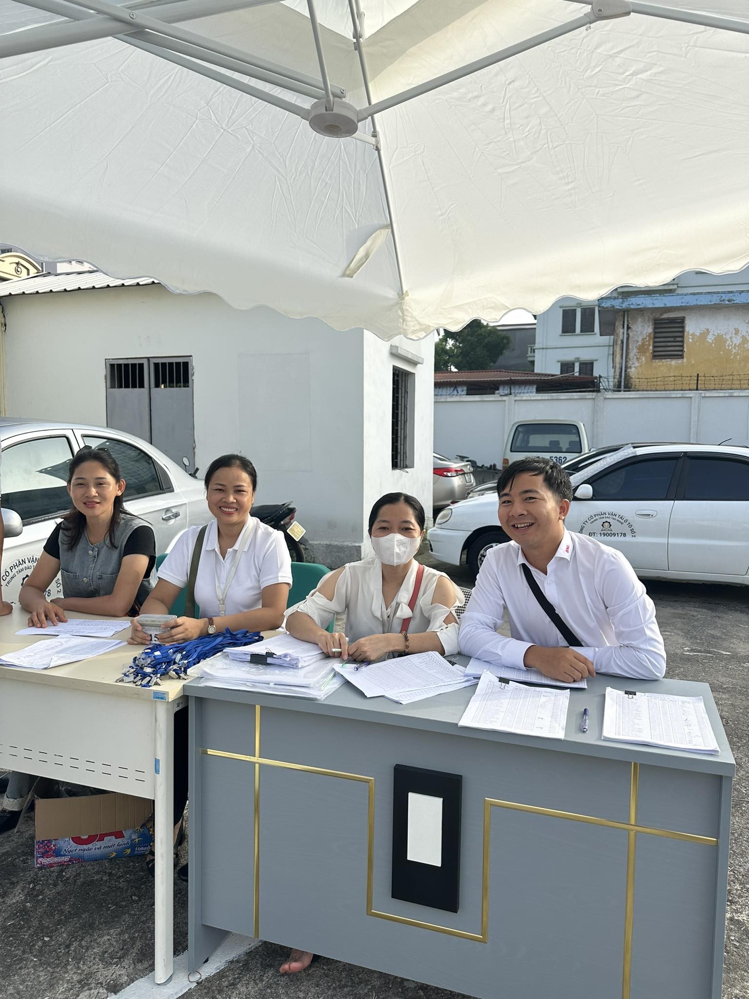 Hình ảnh buổi đầu tổ chức trở lại kỳ thi sát hạch và cấp bằng lái xe hạng B tại Sài Đồng, Long Biên sát hạch và cấp bằng lái xe hạng B Sài Đồng Long Biên