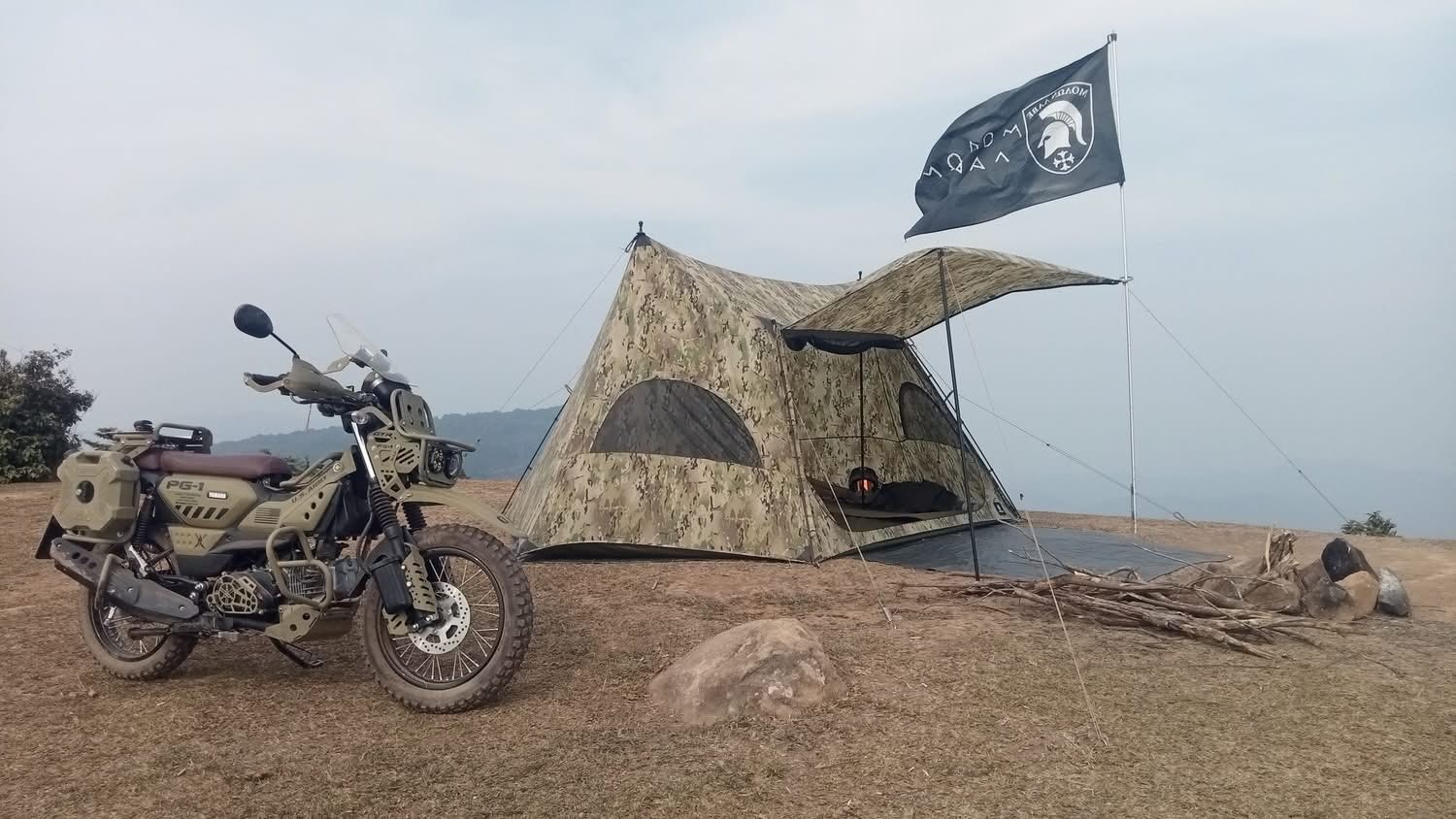 Lên full set Army cho Yamaha PG-1 đẹp như mơ, chủ xe vẫn bị cộng đồng mạng la ó Hình ảnh Yamaha PG-1 của chàng trai Thái Lan