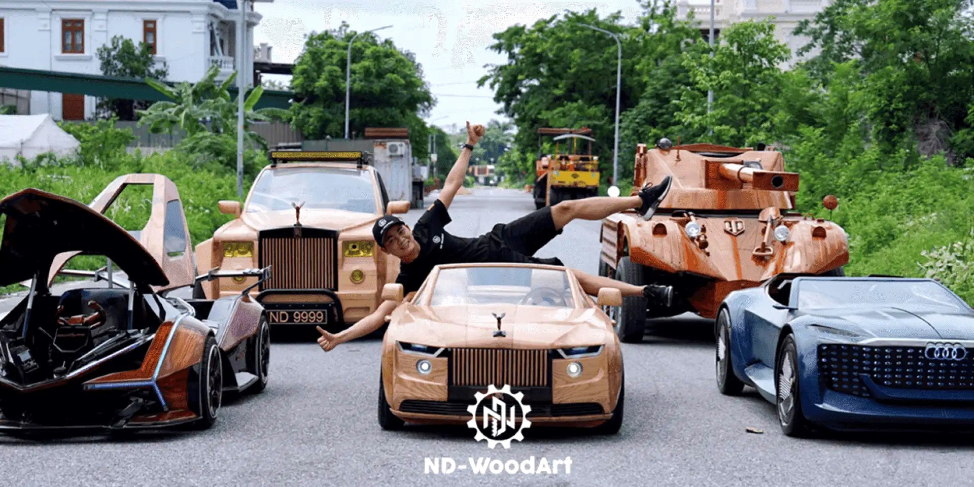 Mãn nhãn với ba mẫu xe gỗ độc nhất vô nhị tại Fun Wheels Festival Hạ Long 2025 Mãn nhãn với ba mẫu xe gỗ độc nhất vô nhị tại Fun Wheels Festival Hạ Long 2025