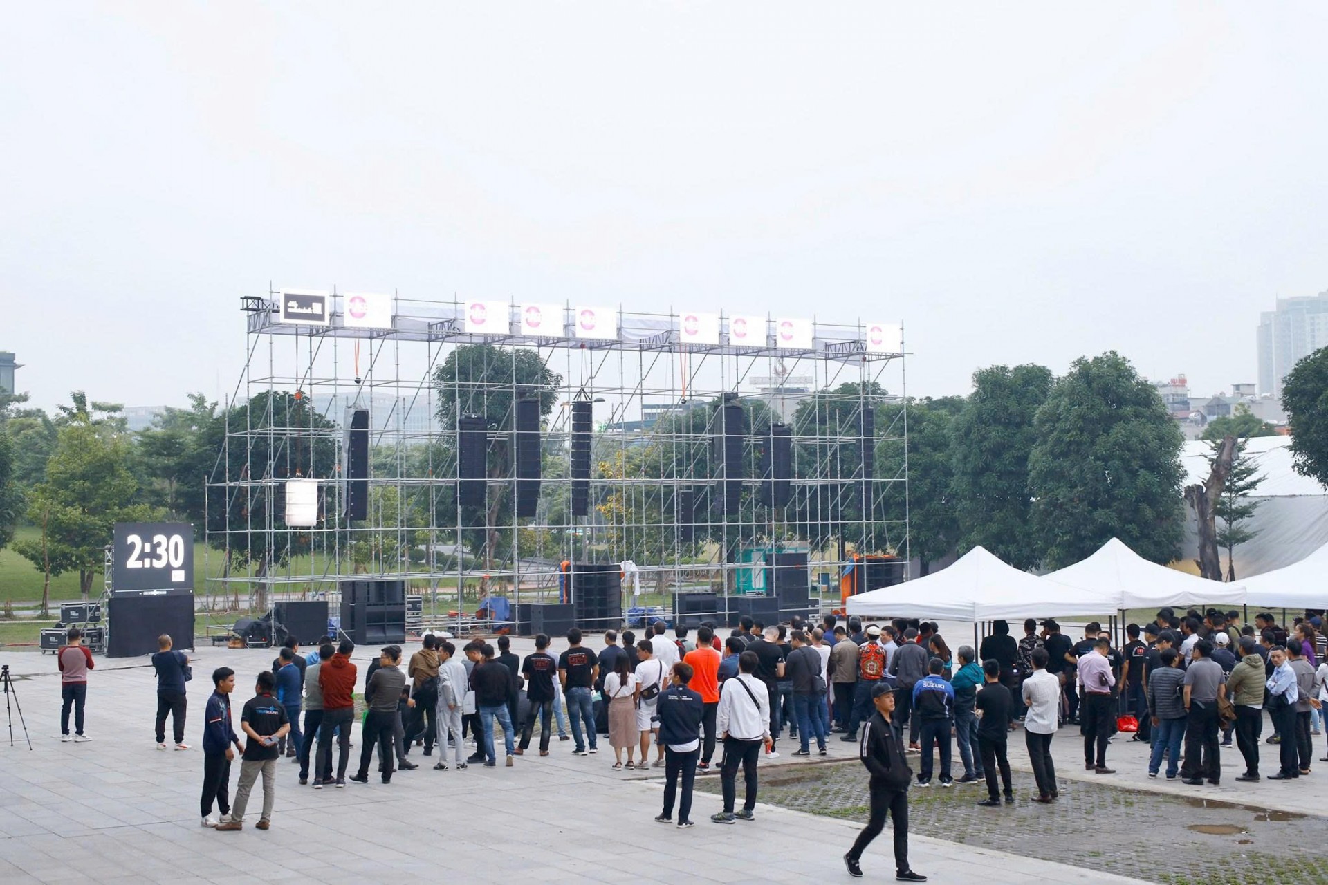 Trình diễn âm thanh tiền tỷ và hệ thống line array Lễ hội Âm thanh Ánh sáng Fun Wheels Festival Hạ Long 2025