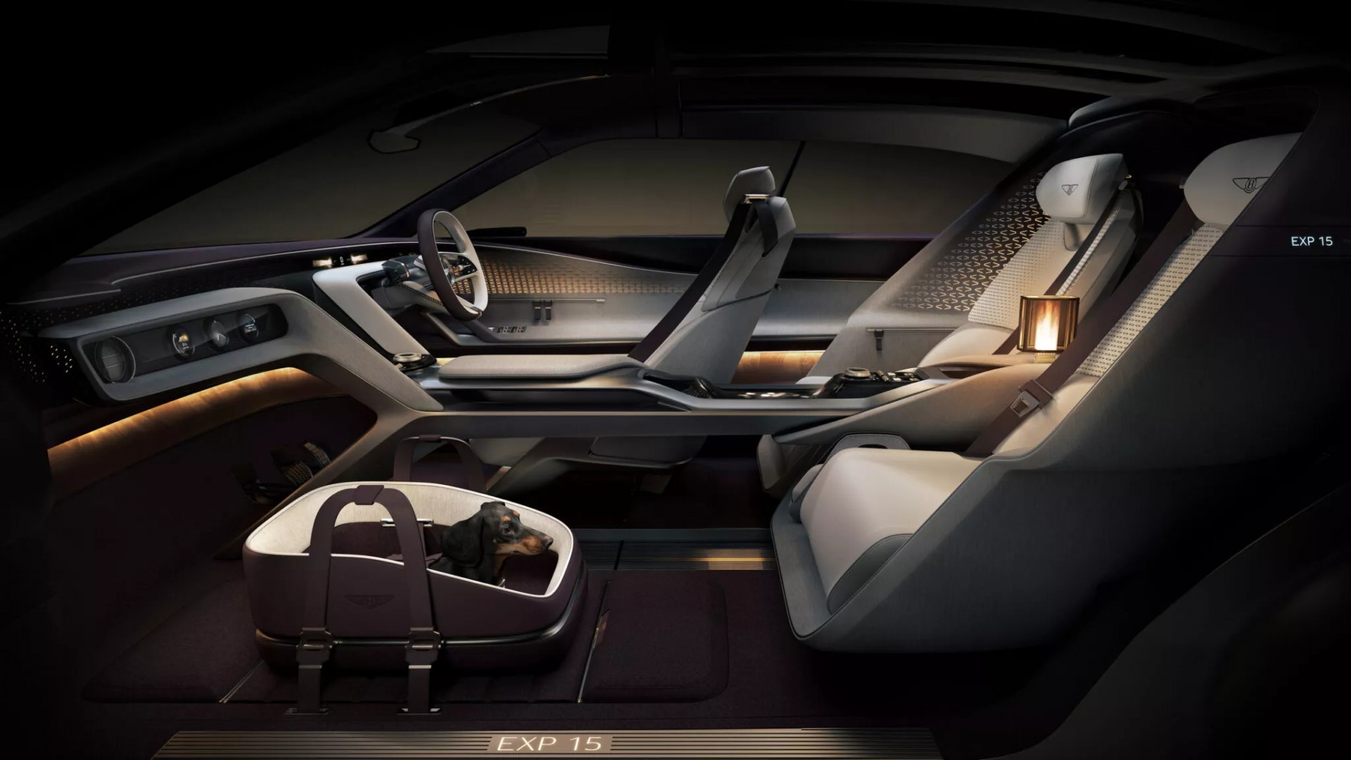 Bentley EXP 15 - Concept xe điện siêu sang với thiết kế ba cửa, ba chỗ ngồi cực 'dị' nhưng lộng lẫy Bentley EXP 15 - Concept xe điện siêu sang với thiết kế ba cửa, ba chỗ ngồi cực 'dị' nhưng lộng lẫy