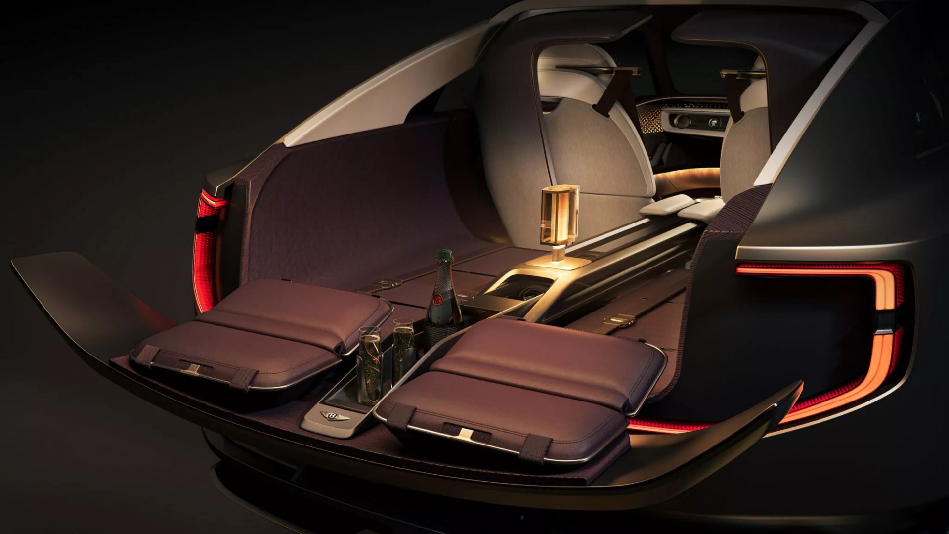 Bentley EXP 15 - Concept xe điện siêu sang với thiết kế ba cửa, ba chỗ ngồi cực 'dị' nhưng lộng lẫy Bentley EXP 15 - Concept xe điện siêu sang với thiết kế ba cửa, ba chỗ ngồi cực 'dị' nhưng lộng lẫy