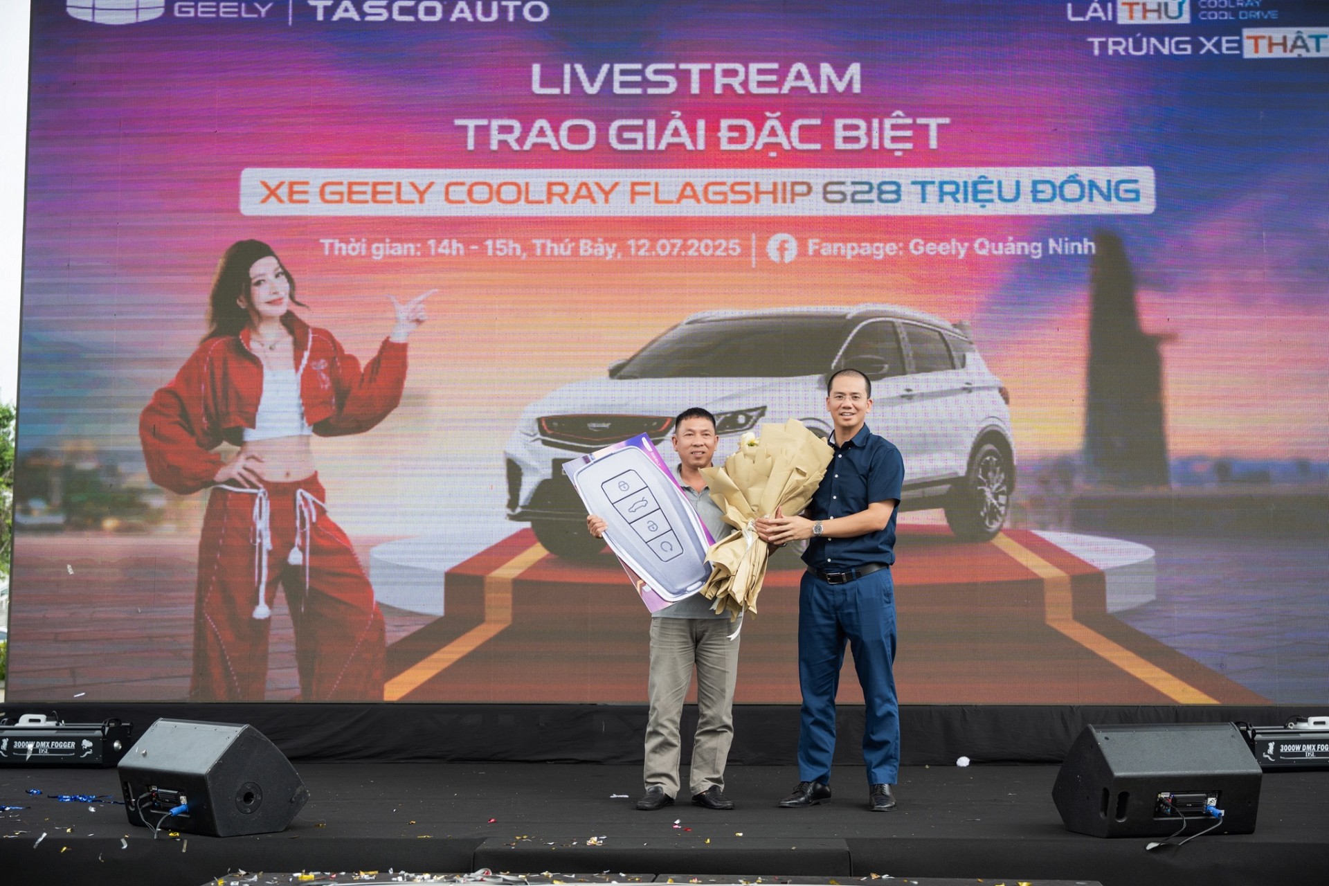 Geely Coolray Flagship về tay khách hàng may mắn nhất tại Lễ hội Xe - Fun Wheels Festival Hạ Long 2025 Geely Coolray Flagship về tay khách hàng may mắn nhất tại Lễ hội Xe - Fun Wheels Festival Hạ Long 2025