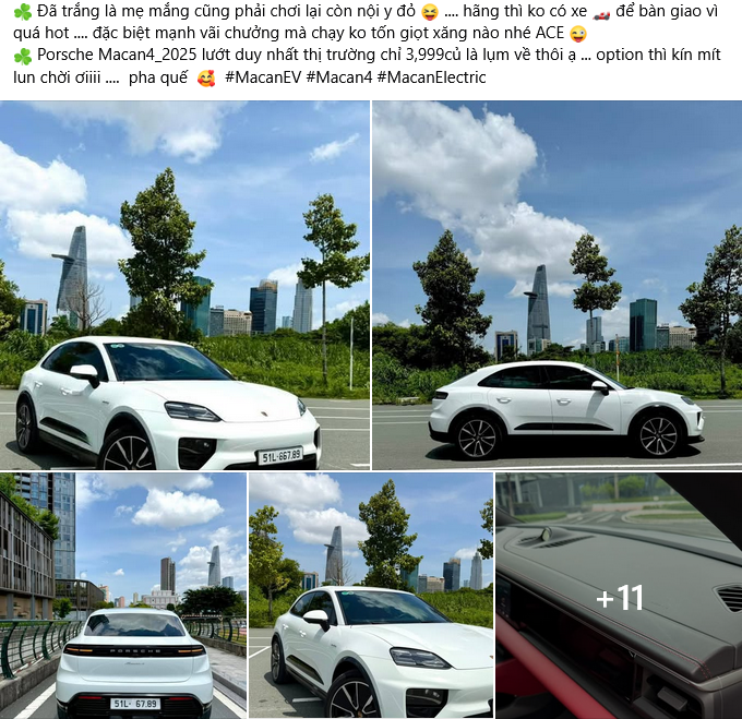 Chạy 5.000 km, Porsche Macan 4 EV vẫn được hét giá cao hơn xe mới chính hãng