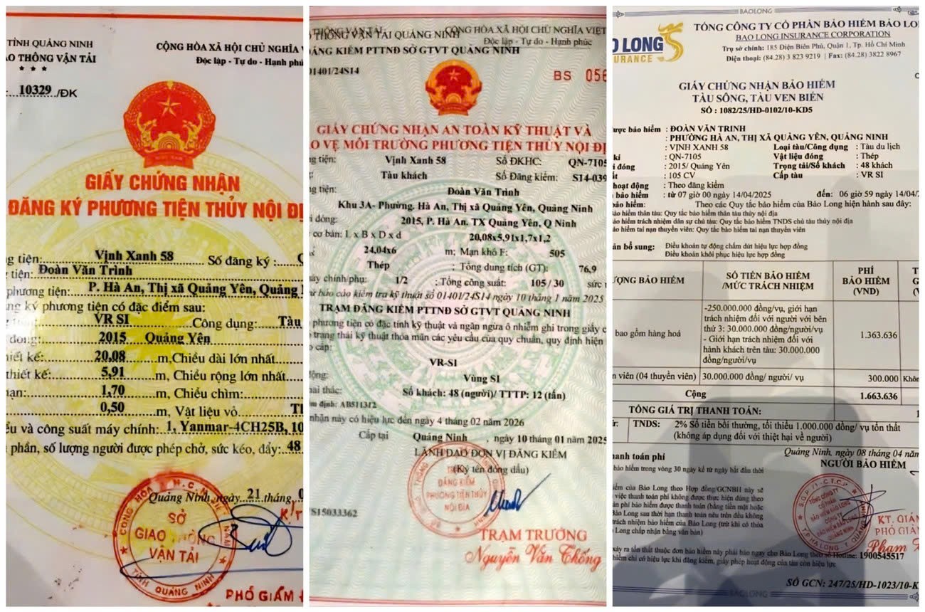 Bảo hiểm chi trả vụ lật tàu Vịnh Xanh 58 như thế nào? Bảo hiểm chi trả vụ lật tàu Vịnh Xanh 58 như thế nào