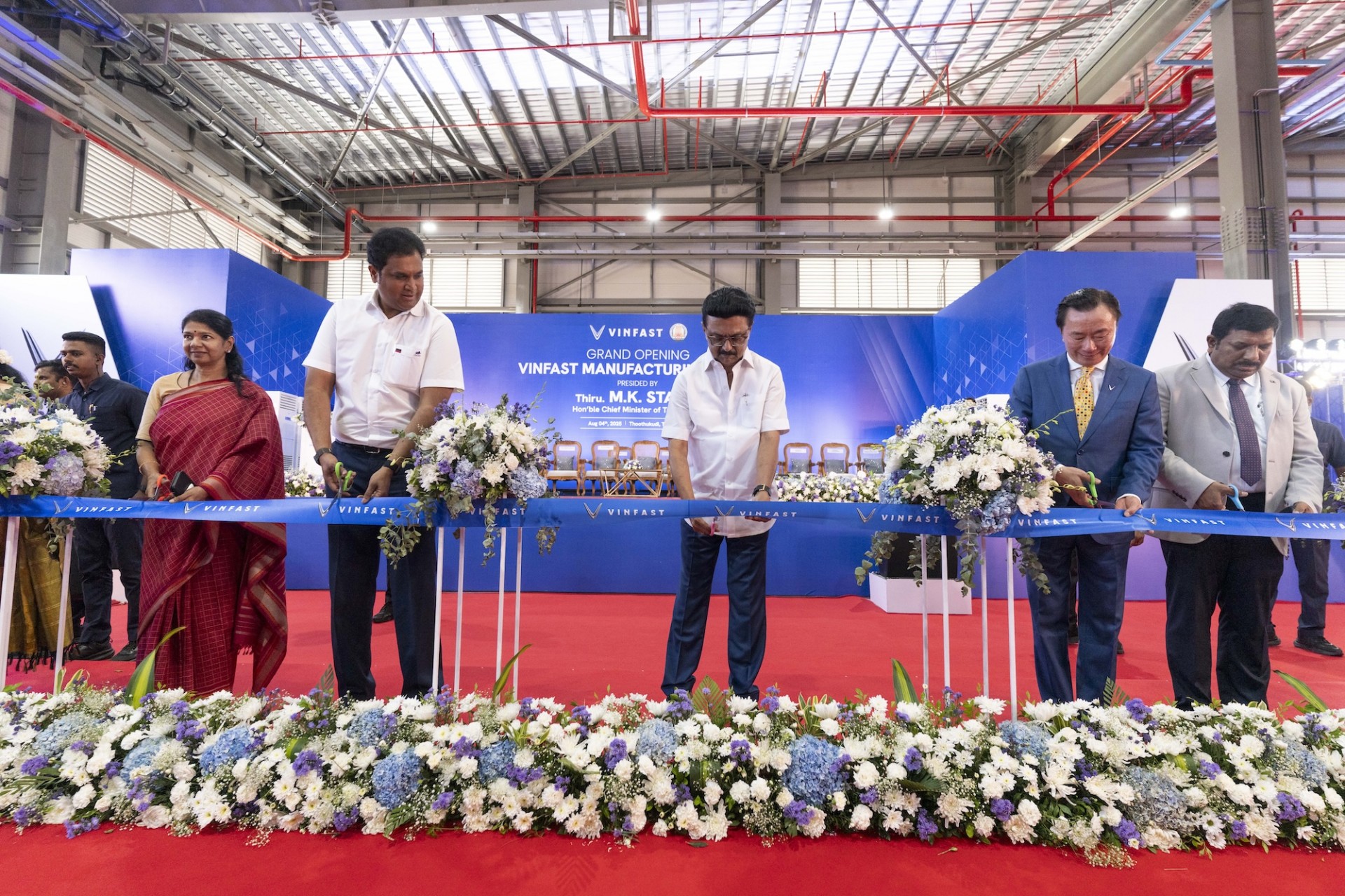 VinFast khánh thành nhà máy lắp ráp tại thị trường xe lớn thứ ba thế giới VinFast khánh thành nhà máy lắp ráp tại Ấn Độ