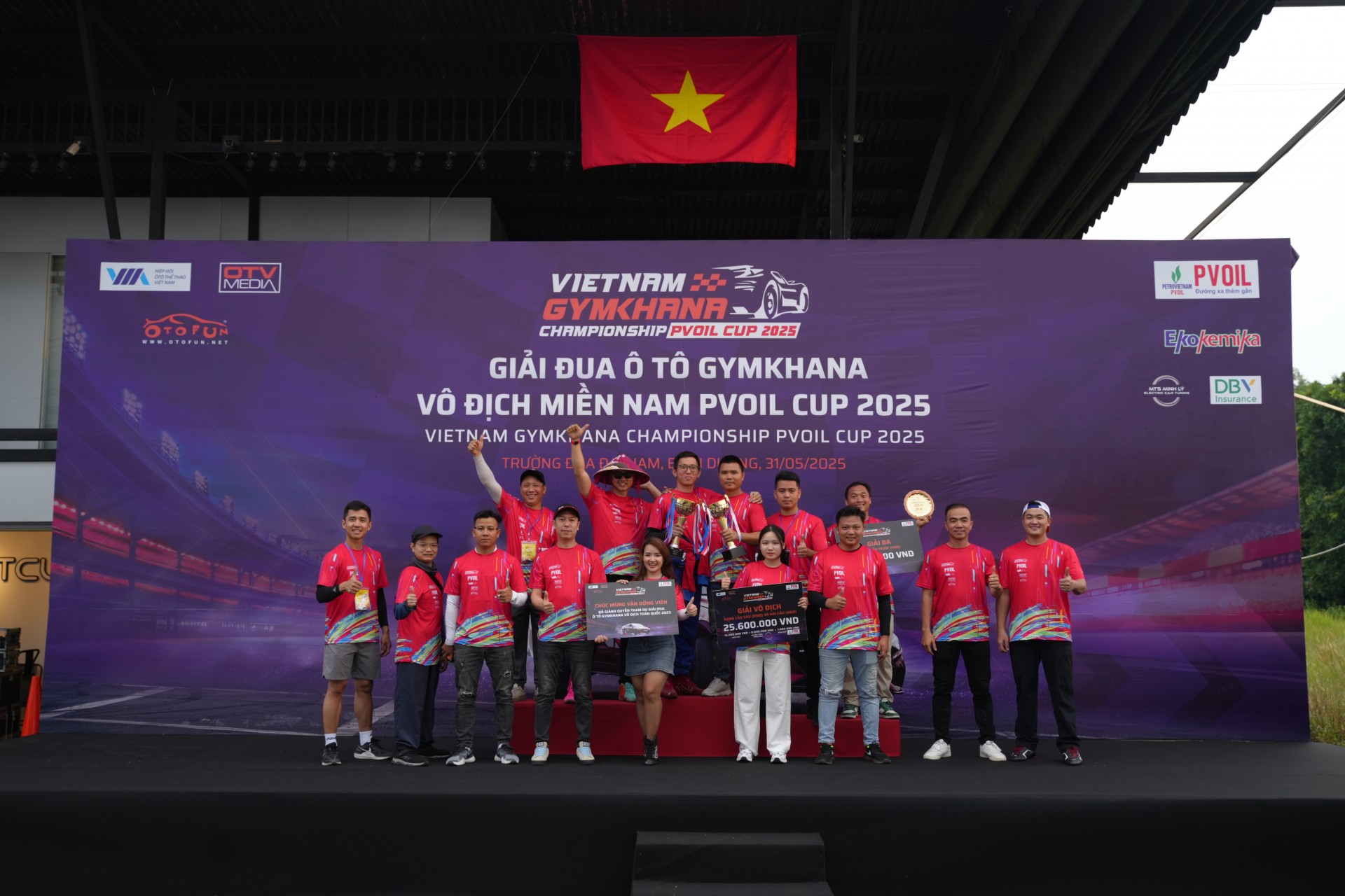 31 tay đua đăng ký Giải Đua Ô tô Gymkhana Vô địch Quốc gia PVOIL Cup 2025