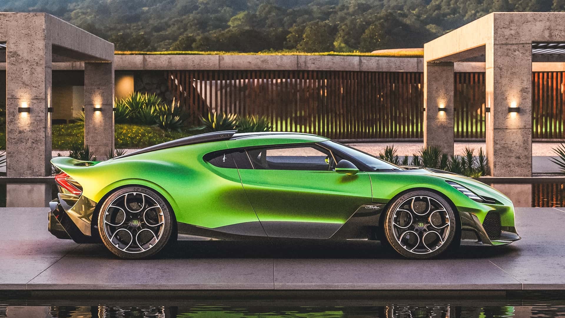 Ngắm nhìn Bugatti Brouillard - Mẫu hypercar chế tạo độc nhất vô nhị mới nhất của hãng xe Pháp Bugatti Brouillard Mẫu hypercar