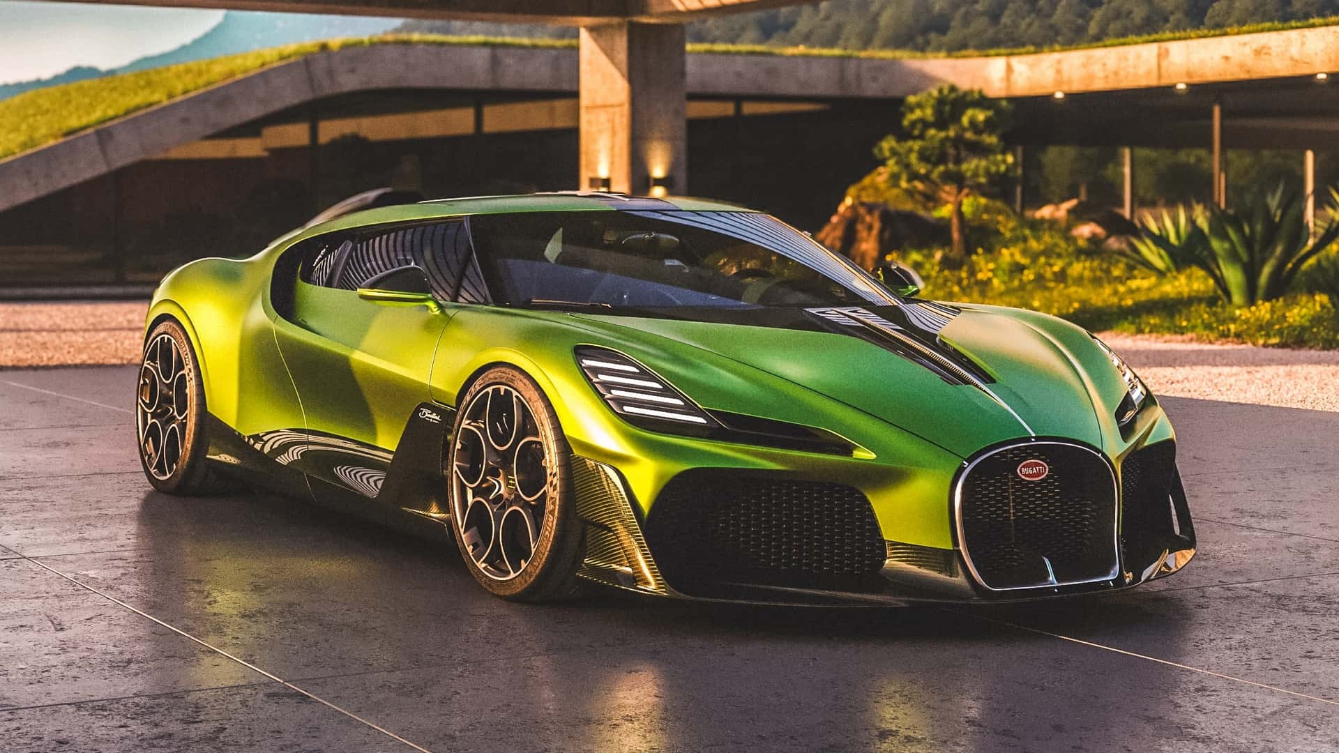 Ngắm nhìn Bugatti Brouillard - Mẫu hypercar chế tạo độc nhất vô nhị mới nhất của hãng xe Pháp Bugatti Brouillard Mẫu hypercar