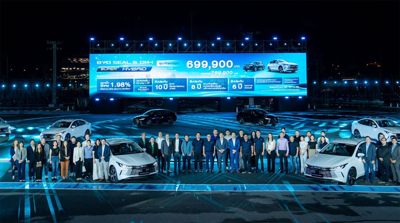 BYD Seal 5 DM-i sản xuất tại Thái Lan bắt đầu được bán, bản cao cấp giá tương đương 625 triệu đồng BYD Seal 5 DM-i sản xuất tại Thái Lan
