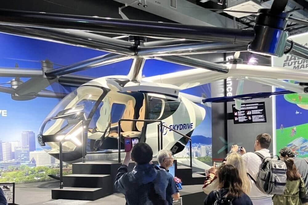 Mẫu taxi bay eVTOL của Nhật Bản này sẽ sớm có mặt ở khu vực Đông Nam Á taxi bay eVTOL của Nhật Bản