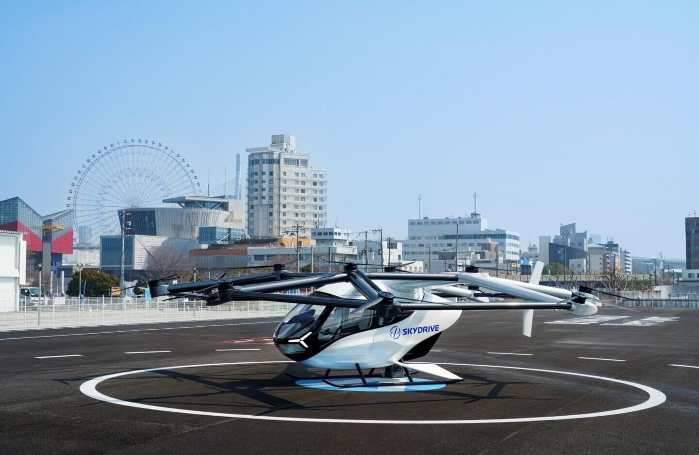 Mẫu taxi bay eVTOL của Nhật Bản này sẽ sớm có mặt ở khu vực Đông Nam Á taxi bay eVTOL của Nhật Bản