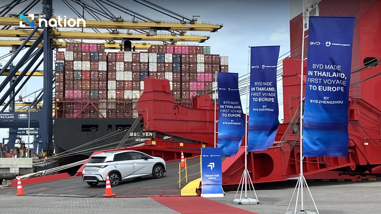 BYD 'né' thuế Châu Âu bằng cách xuất khẩu xe điện từ nhà máy tại Thái Lan BYD 'né' thuế Châu Âu