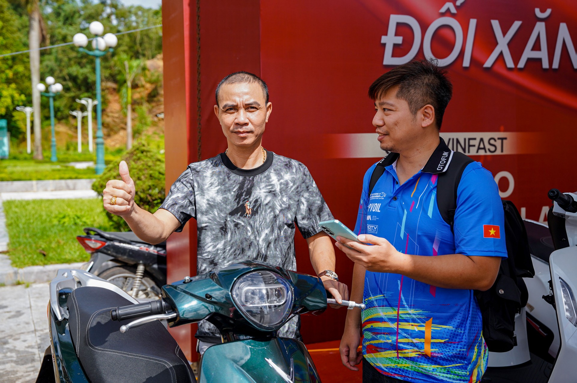 VinFast mang đến trải nghiệm xe máy điện đáng nhớ tại PVOIL VGC 2025 VinFast mang đến trải nghiệm xe máy điện đáng nhớ tại PVOIL VGC 2025