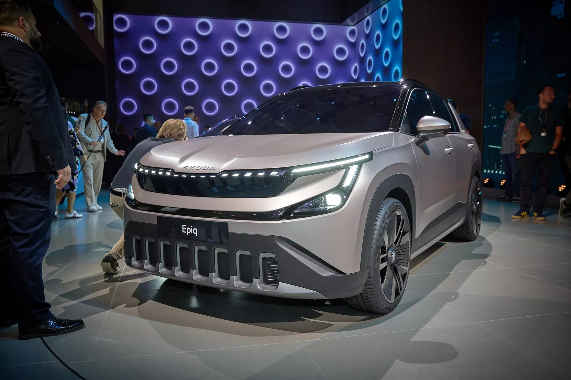 Skoda Epiq - SUV điện nhỏ nhất, giá chỉ như xe xăng của hãng được ra mắt tại IAA Mobility 2025
