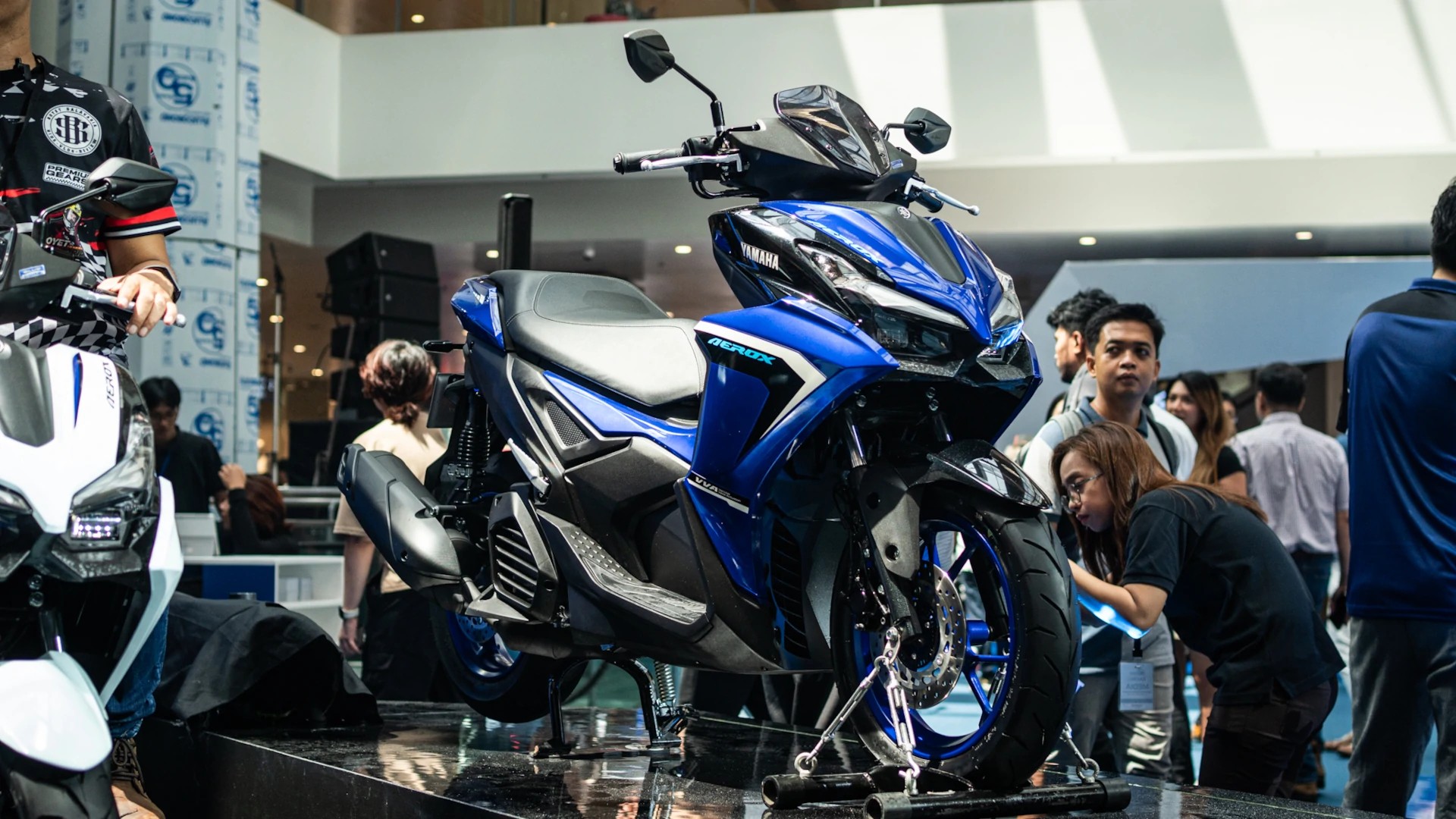Yamaha Aerox 2025 ra mắt, xe ga kiểu Supersport giá 71 triệu đồng Yamaha Aerox 2025 ra mắt tại Thái Lan