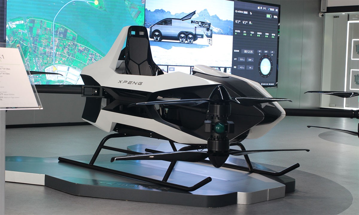 Hai chiếc xe bay eVTOL Xpeng va chạm khi diễn tập triển lãm hàng không ở Trung Quốc Hai chiếc xe bay eVTOL Xpeng va chạm khi diễn tập triển lãm hàng không ở Trung Quốc