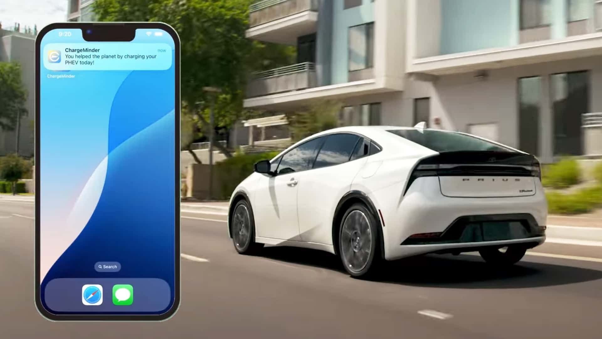Toyota phát triển ứng dụng nhắc sạc xe PHEV đúng lúc