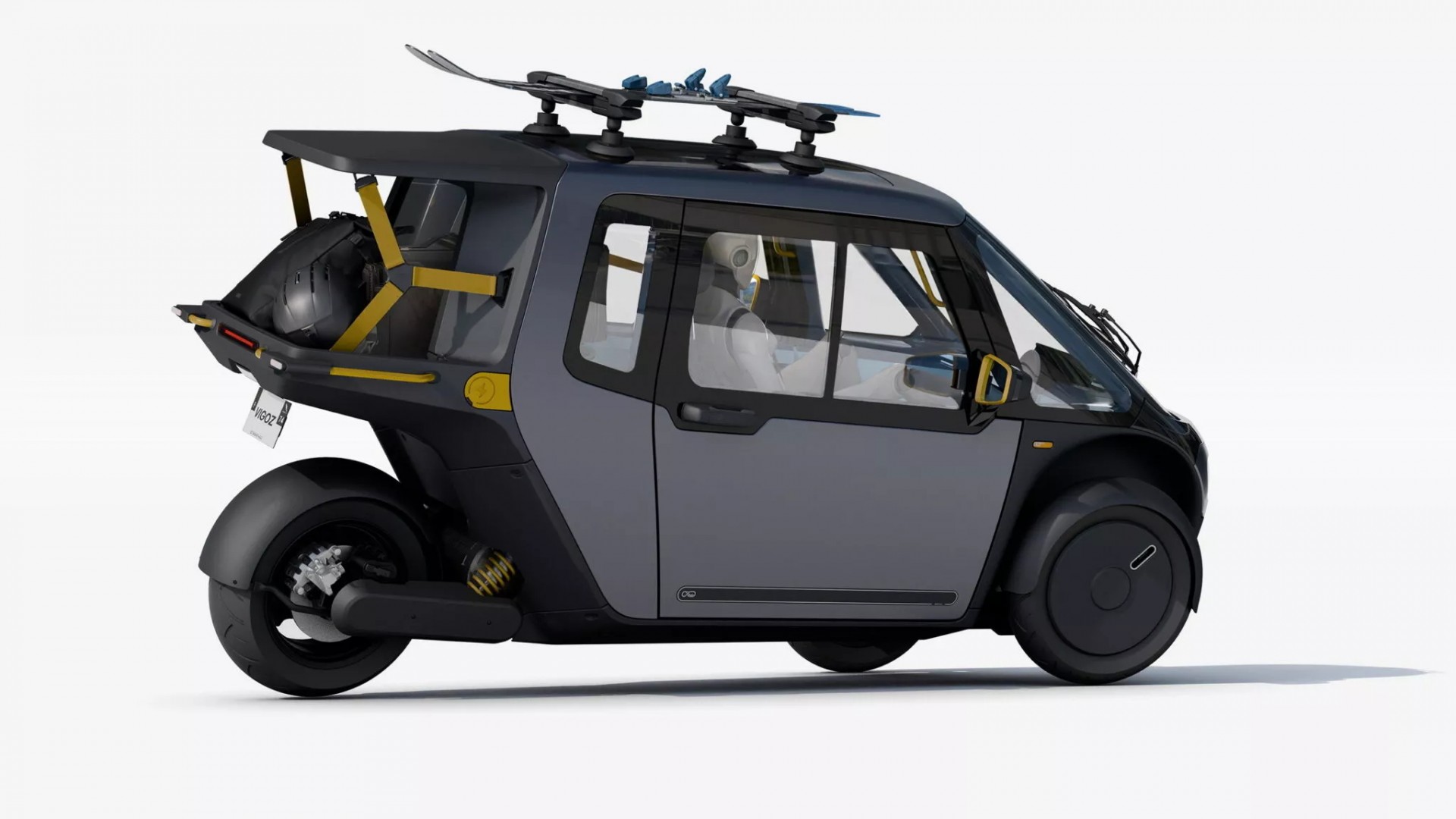 Đánh giá Cixi Vigoz mẫu xe điện ba bánh tốc độ 120 km/h