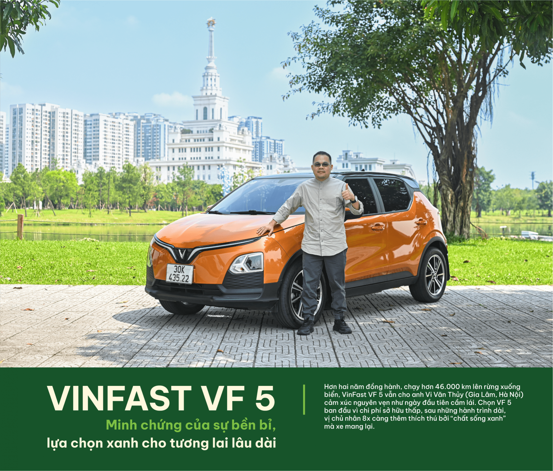 VinFast VF 5 – Minh chứng của sự bền bỉ, lựa chọn xanh cho tương lai lâu dài