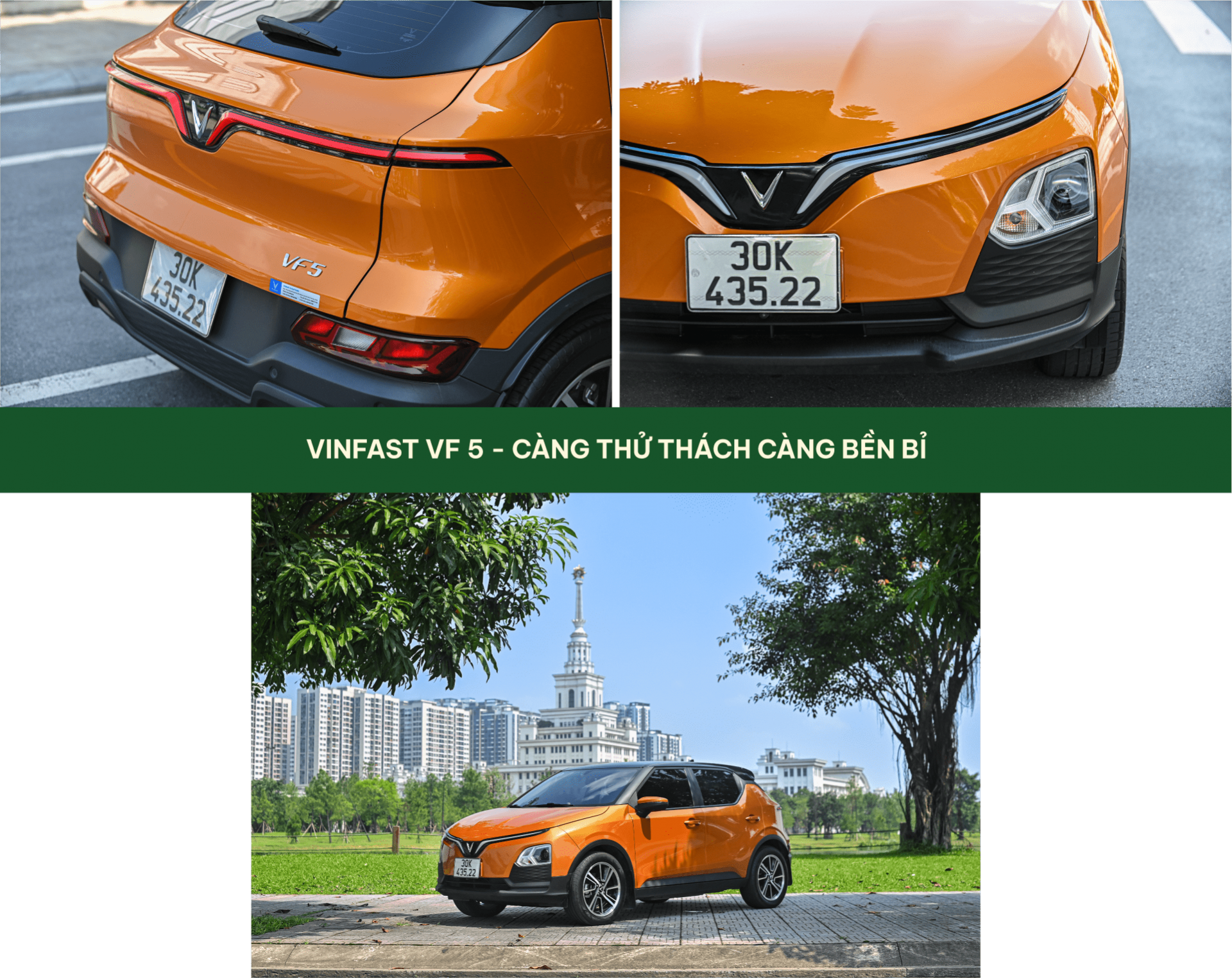 VinFast VF 5 – Minh chứng của sự bền bỉ, lựa chọn xanh cho tương lai lâu dài