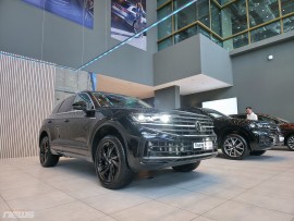 Cận cảnh Volkswagen Touareg Highline vừa về đại lý