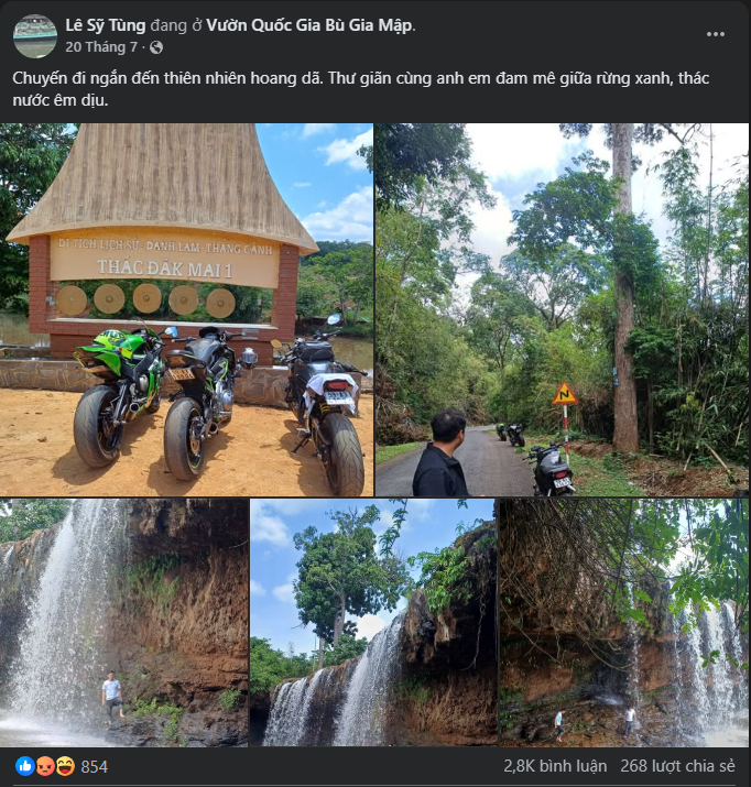 Nghi phạm vụ án tại Bình Phước: Tay phượt chính hiệu sở hữu xe PKL gần 300 triệu đồng Lê Sỹ Tùng với chiếc xe PKL