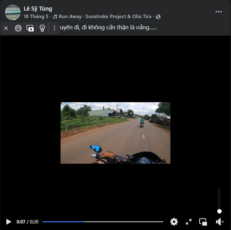 Nghi phạm vụ án tại Bình Phước: Tay phượt chính hiệu sở hữu xe PKL gần 300 triệu đồng Lê Sỹ Tùng với chiếc xe PKL