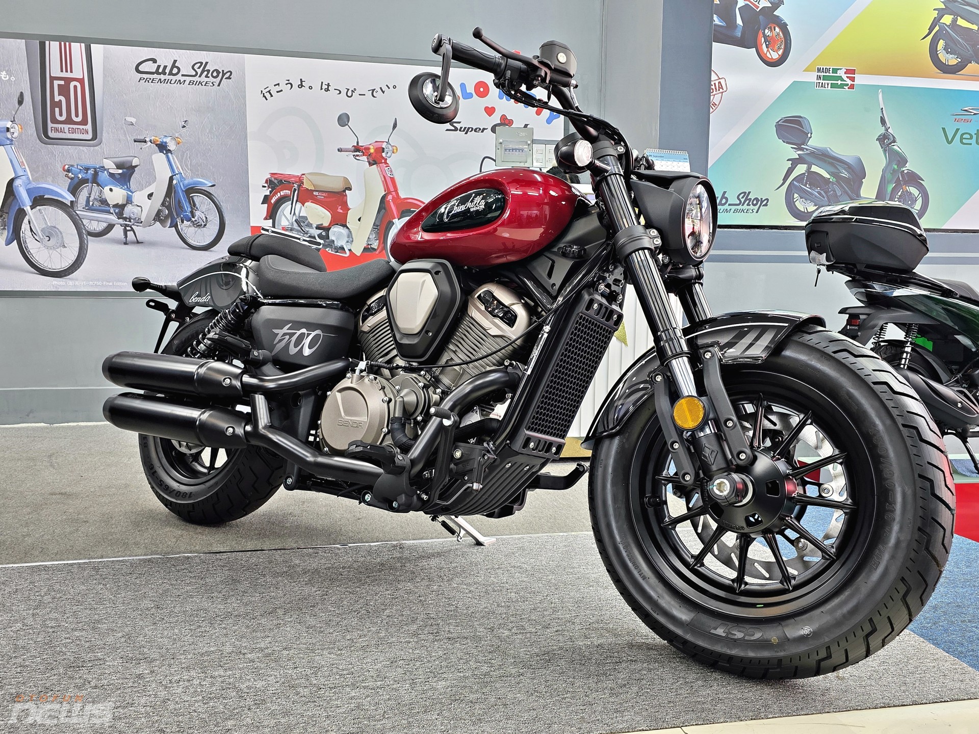 Benda Chinchilla 500, khi xe Trung Quốc học cách làm cruiser kiểu Mỹ Benda Chinchilla 500 Trung Quốc