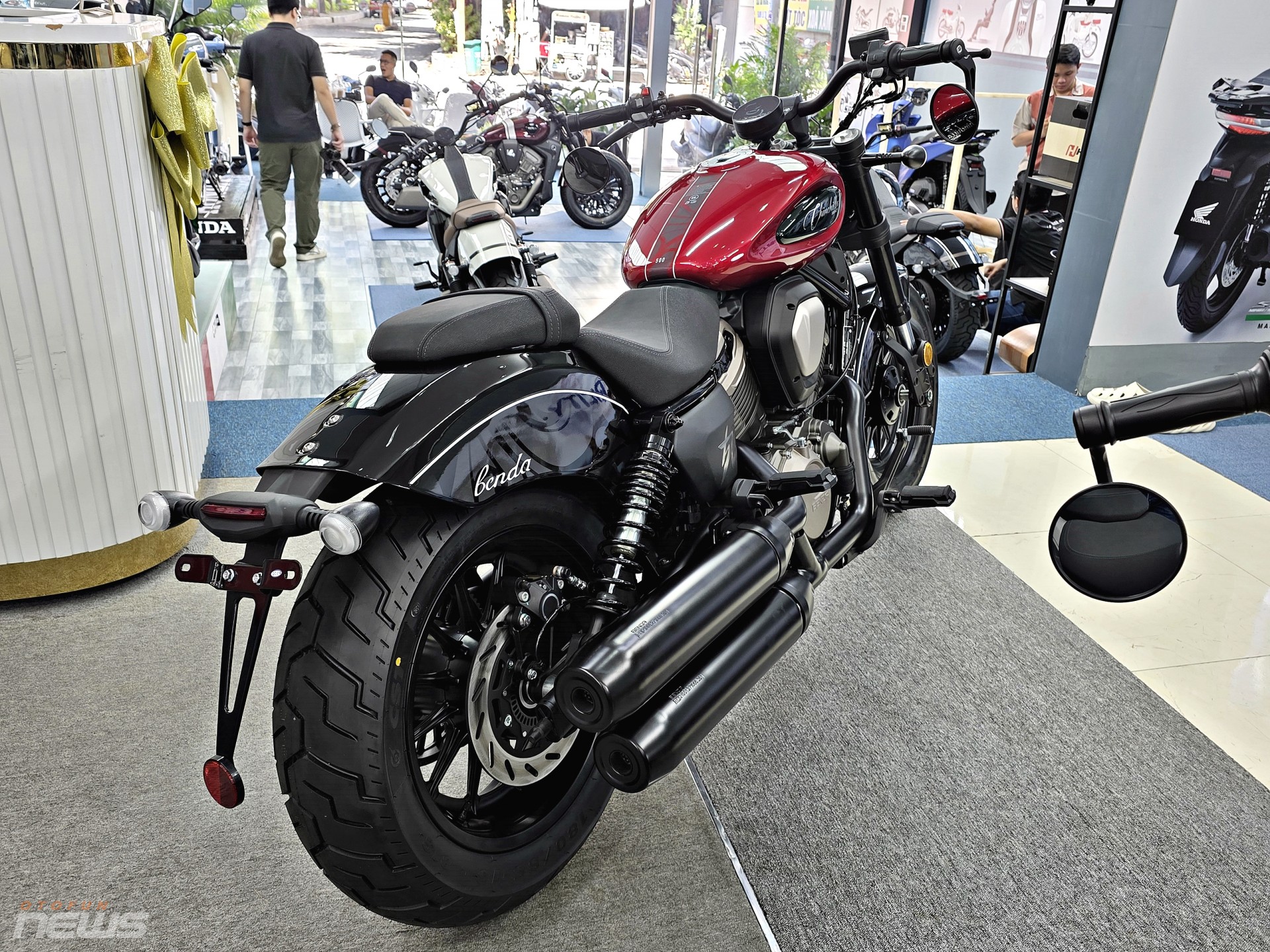 Benda Chinchilla 500, khi xe Trung Quốc học cách làm cruiser kiểu Mỹ Benda Chinchilla 500 Trung Quốc