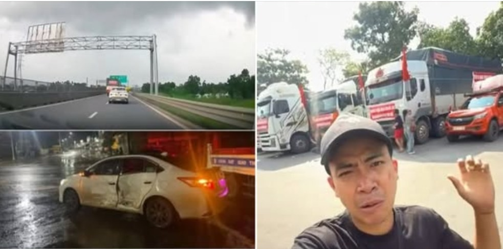 Tranh cãi chưa dứt quanh vụ xe tải cứu trợ từ Đắk Lắk va chạm với Honda City xe tải cứu trợ từ Đắk Lắk
