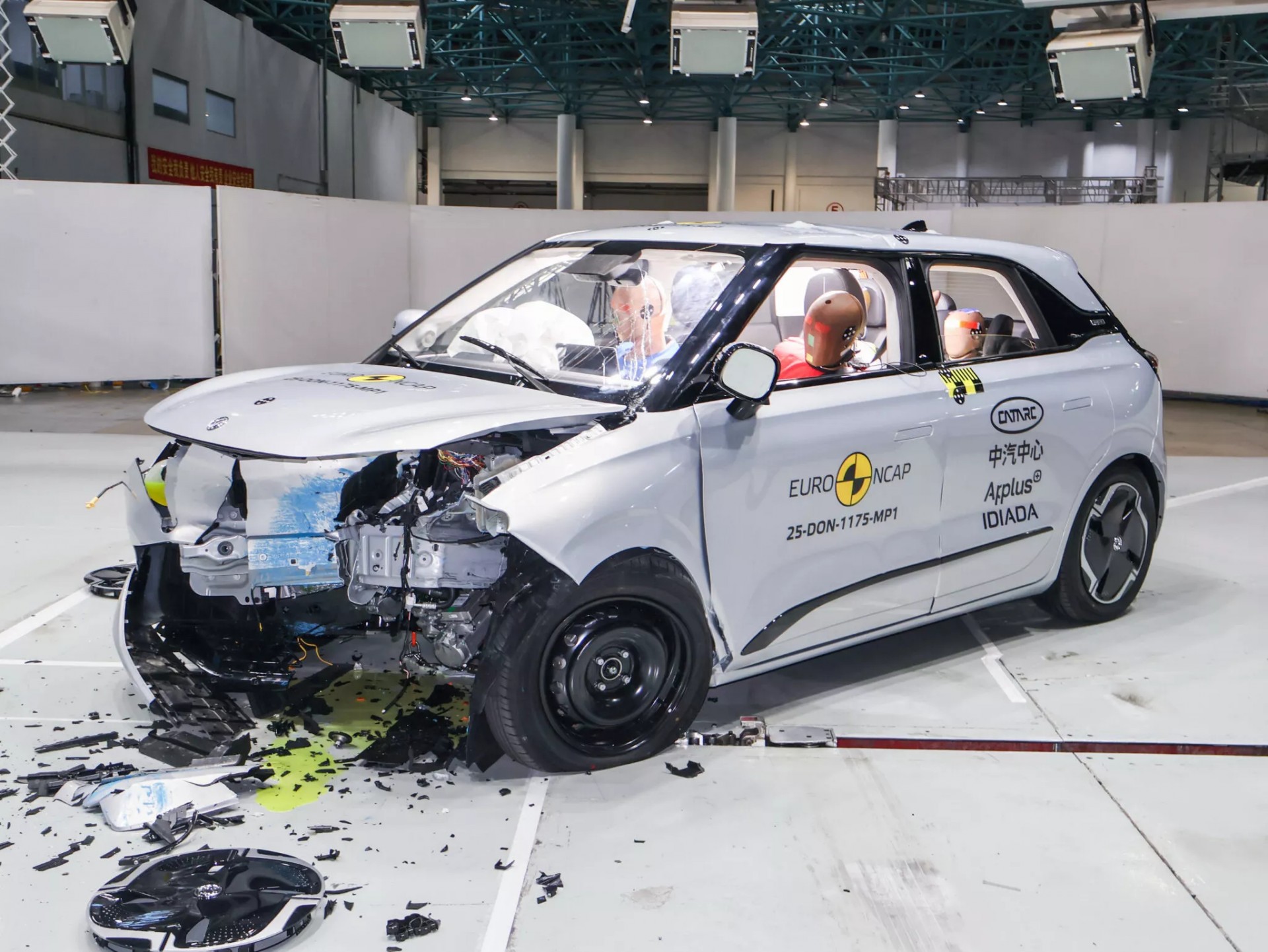 Mẫu xe điện Trung Quốc này chỉ đạt 3 sao an toàn từ Euro NCAP, thua xa nhiều đối thủ xe điện Dongfeng Nammi Box đạt 3 sao