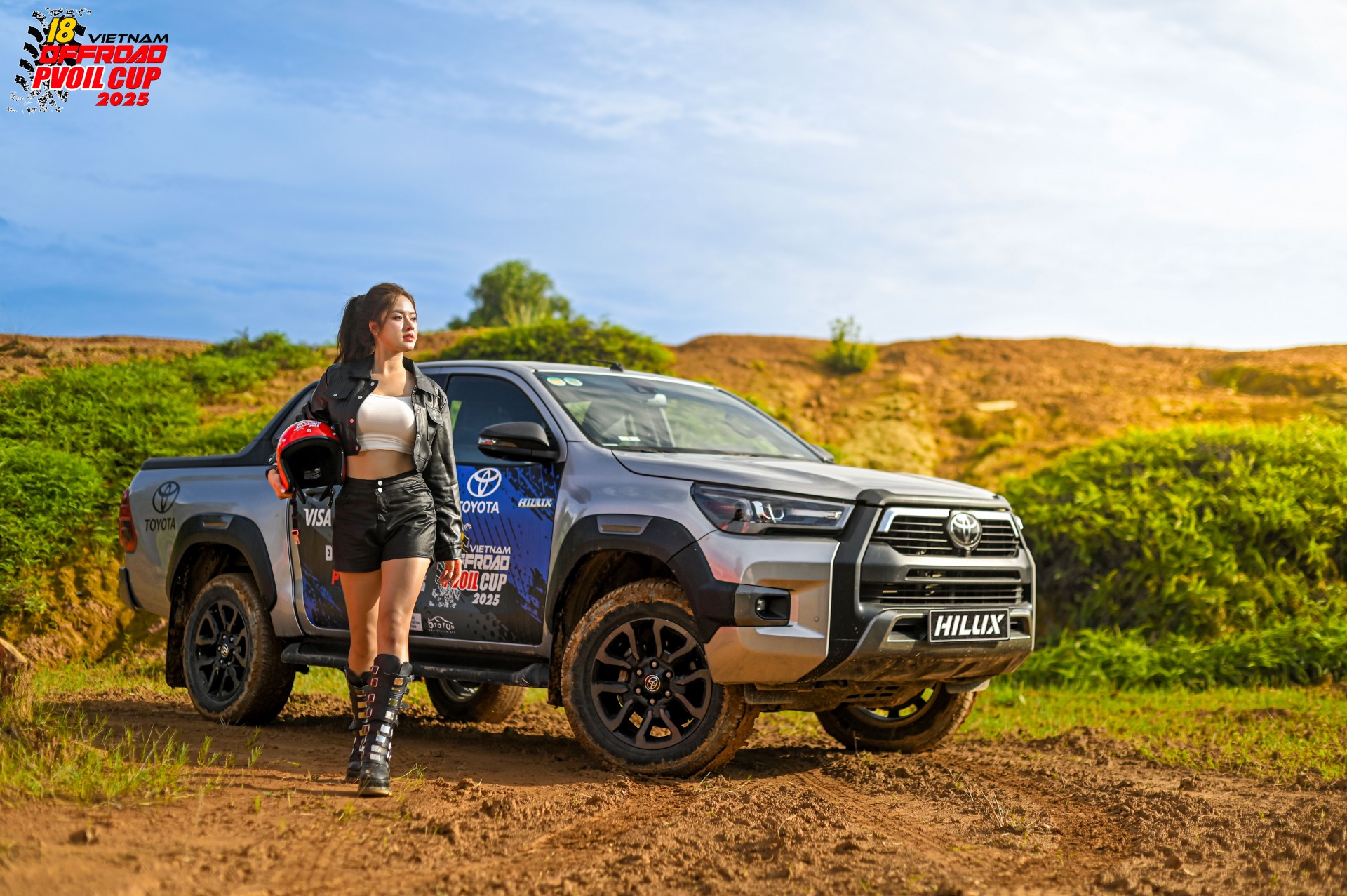 Chiêm ngưỡng bộ ảnh cổ động giải PVOIL VOC 2025 với Toyota Hilux Chiêm ngưỡng bộ ảnh cổ động giải PVOIL VOC 2025 với Toyota Hilux