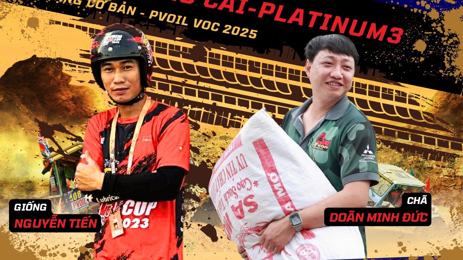 Đội đua 127 PVOIL VOC 2025: TVC Lào Cai - Platinum3