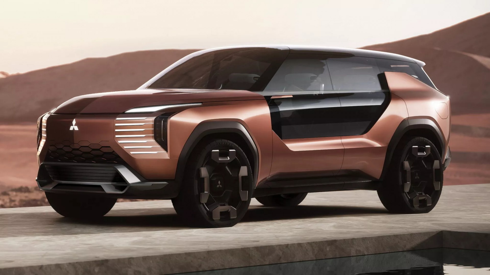 Phía trước của Mitsubishi Elevance Concept