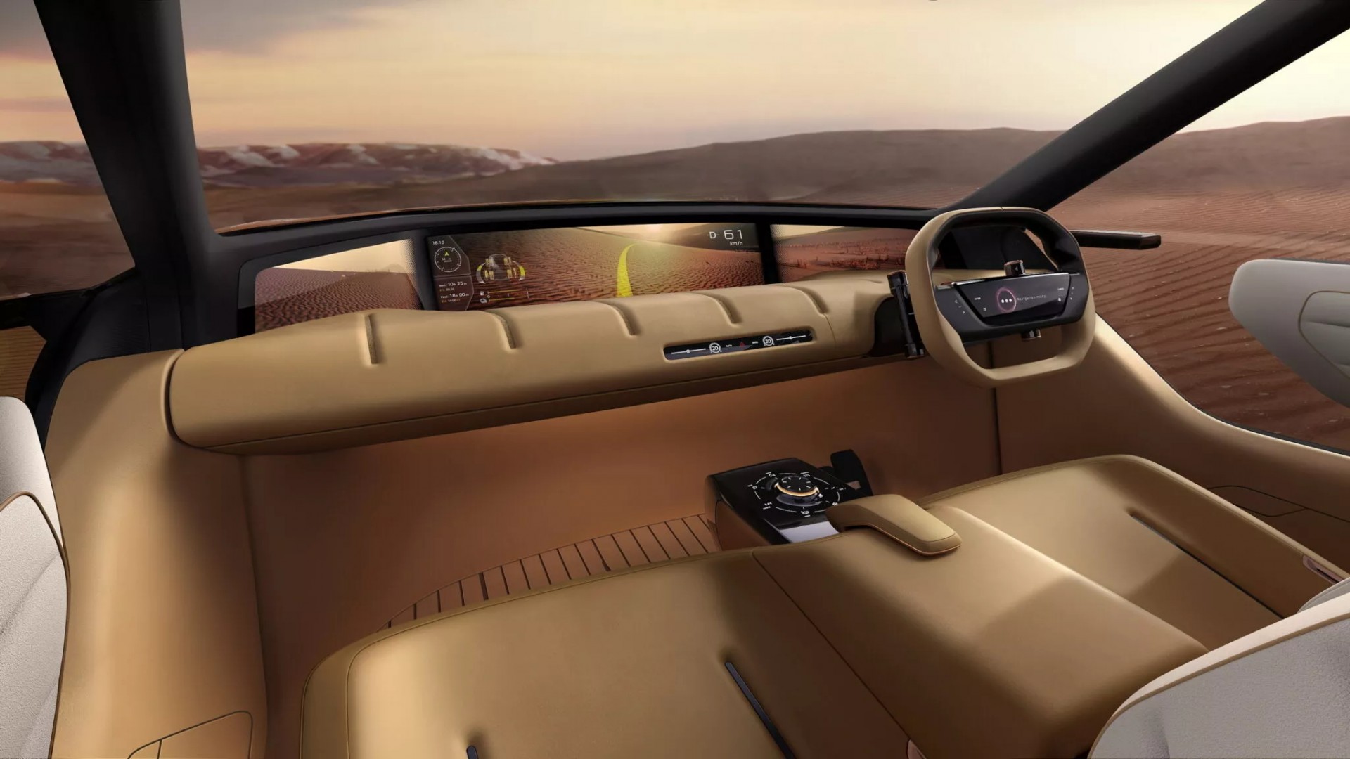 Nội thất của Mitsubishi Elevance Concept