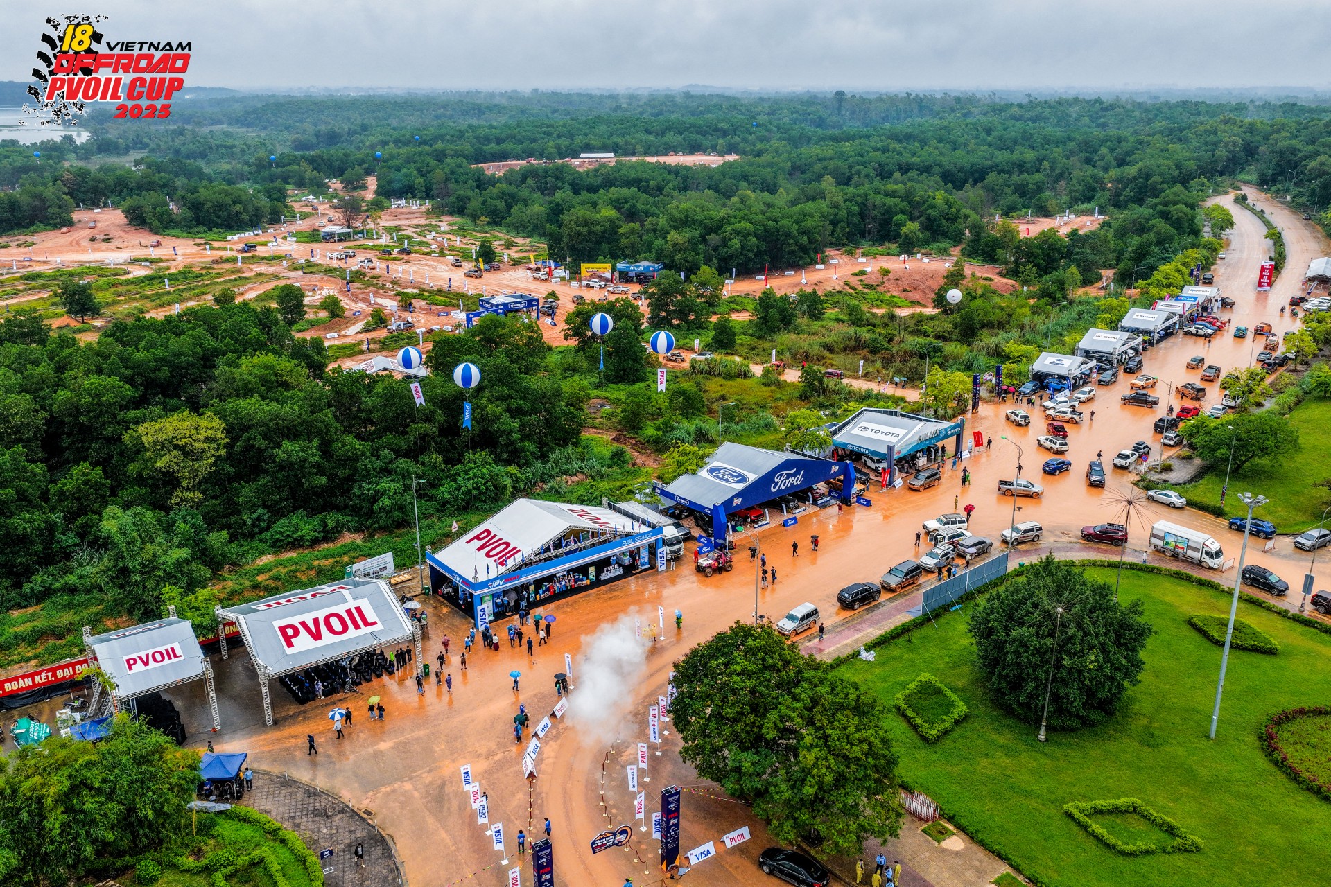 PVOIL VOC 2025 đánh dấu 10 năm đồng hành của PVOIL với giải đua off-road quy mô nhất Việt Nam