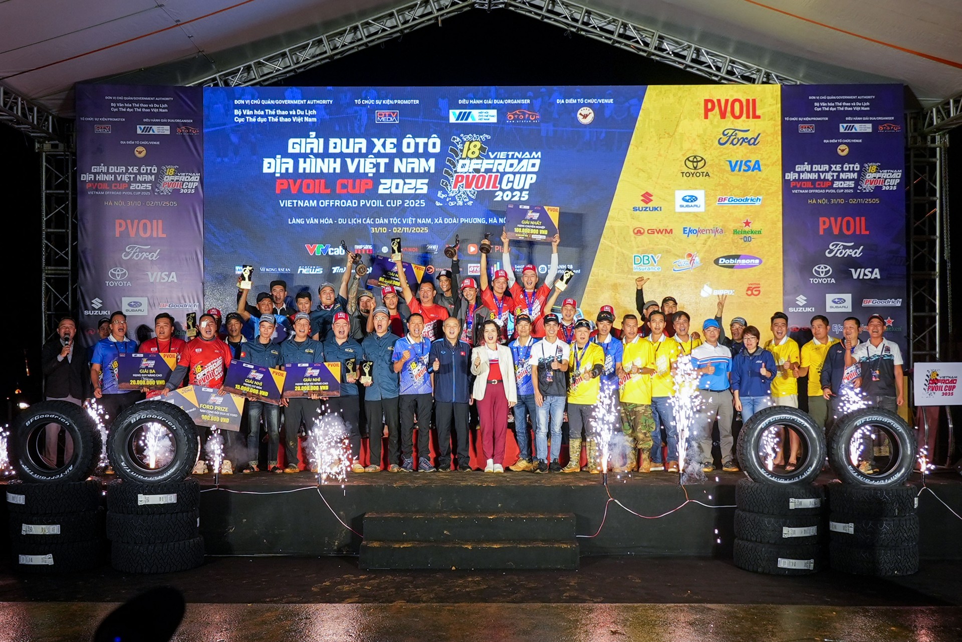 Tổng kết Giải Đua xe Ô tô Địa hình Việt Nam PVOIL CUP 2025 Tổng kết Giải Đua xe Ô tô Địa hình Việt Nam PVOIL CUP 2025