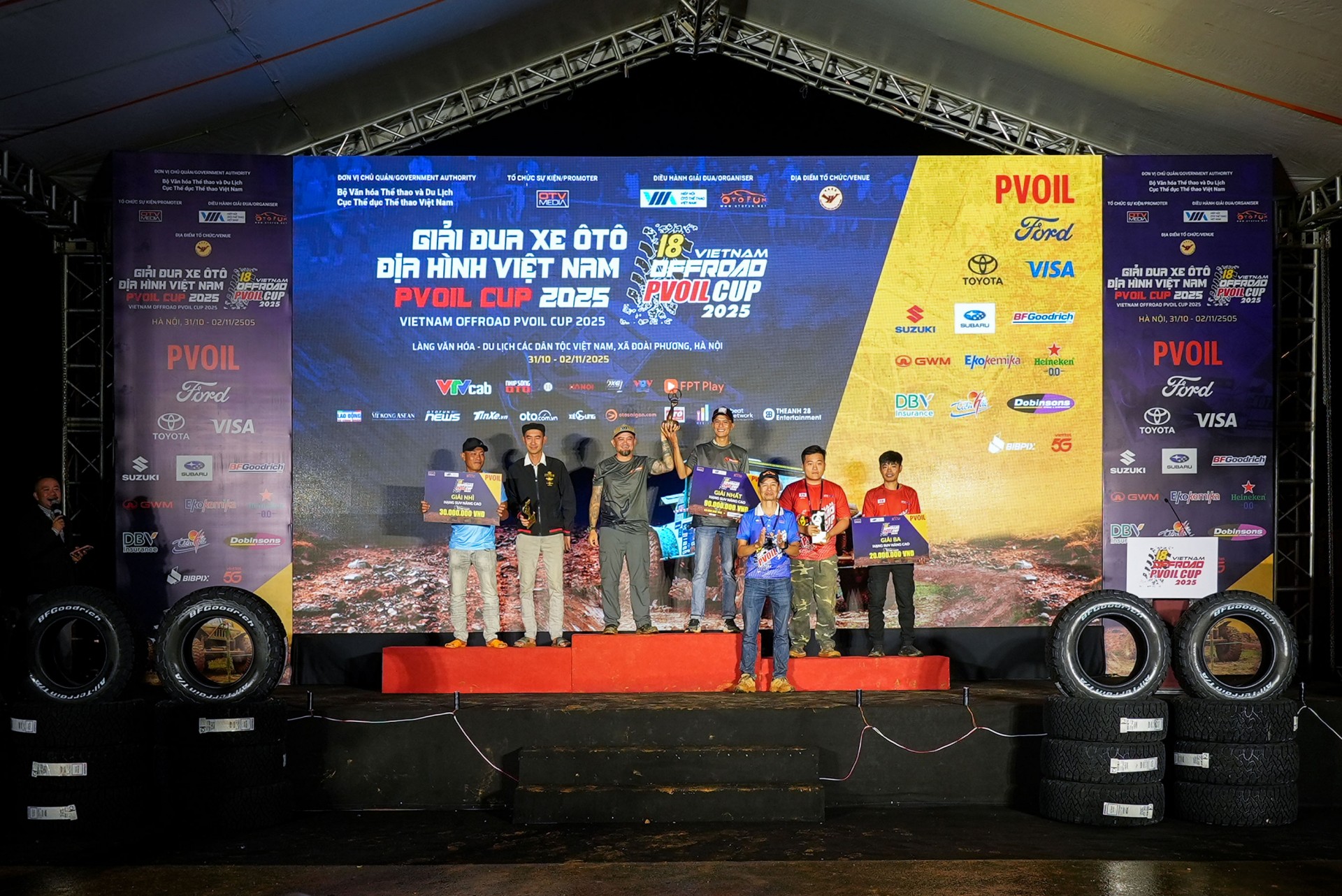 Tổng kết Giải Đua xe Ô tô Địa hình Việt Nam PVOIL CUP 2025 Tổng kết Giải Đua xe Ô tô Địa hình Việt Nam PVOIL CUP 2025
