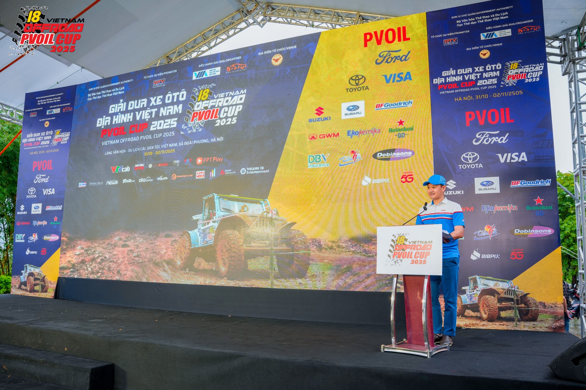 PVOIL VOC 2025 đánh dấu 10 năm đồng hành của PVOIL với giải đua off-road quy mô nhất Việt Nam