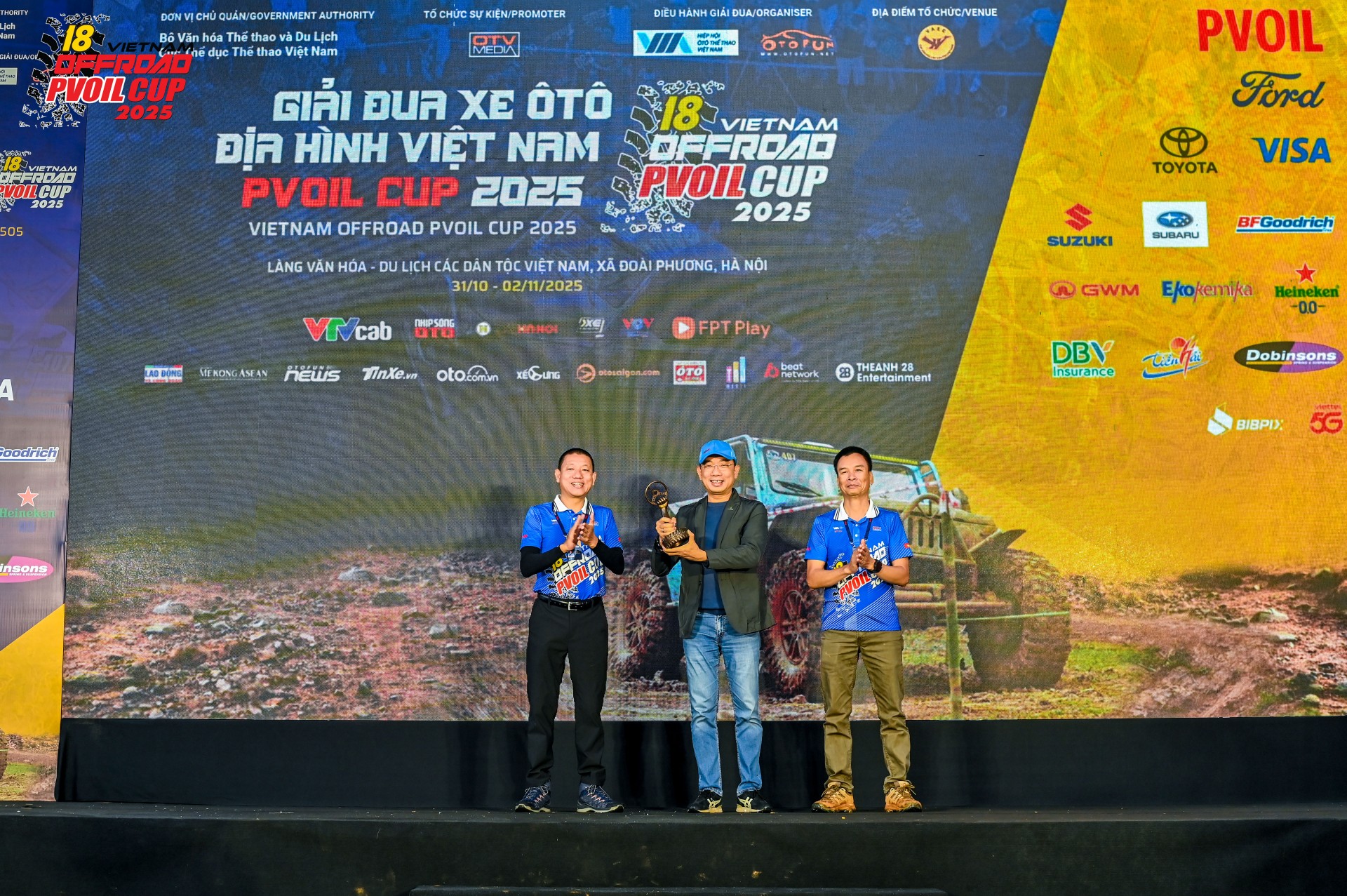 PVOIL VOC 2025 đánh dấu 10 năm đồng hành của PVOIL với giải đua off-road quy mô nhất Việt Nam