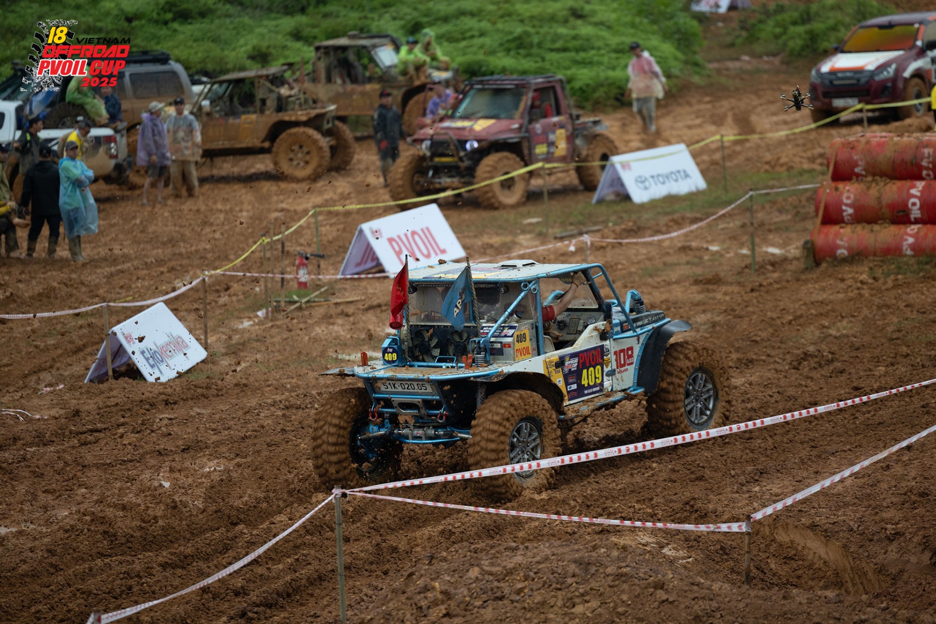 PVOIL VOC 2025 đánh dấu 10 năm đồng hành của PVOIL với giải đua off-road quy mô nhất Việt Nam
