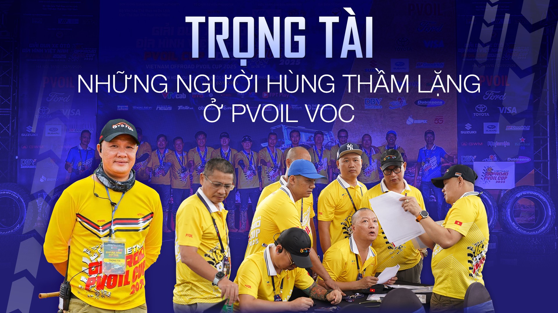 Trọng tài PVOIL VOC 2025: Bảo chứng cho một mùa giải kỷ lục