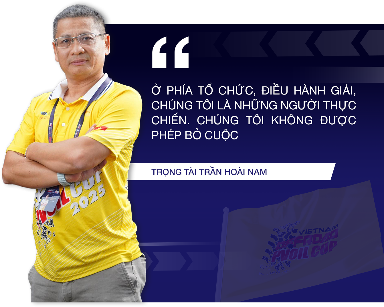 Trọng tài PVOIL VOC 2025: Bảo chứng cho một mùa giải kỷ lục