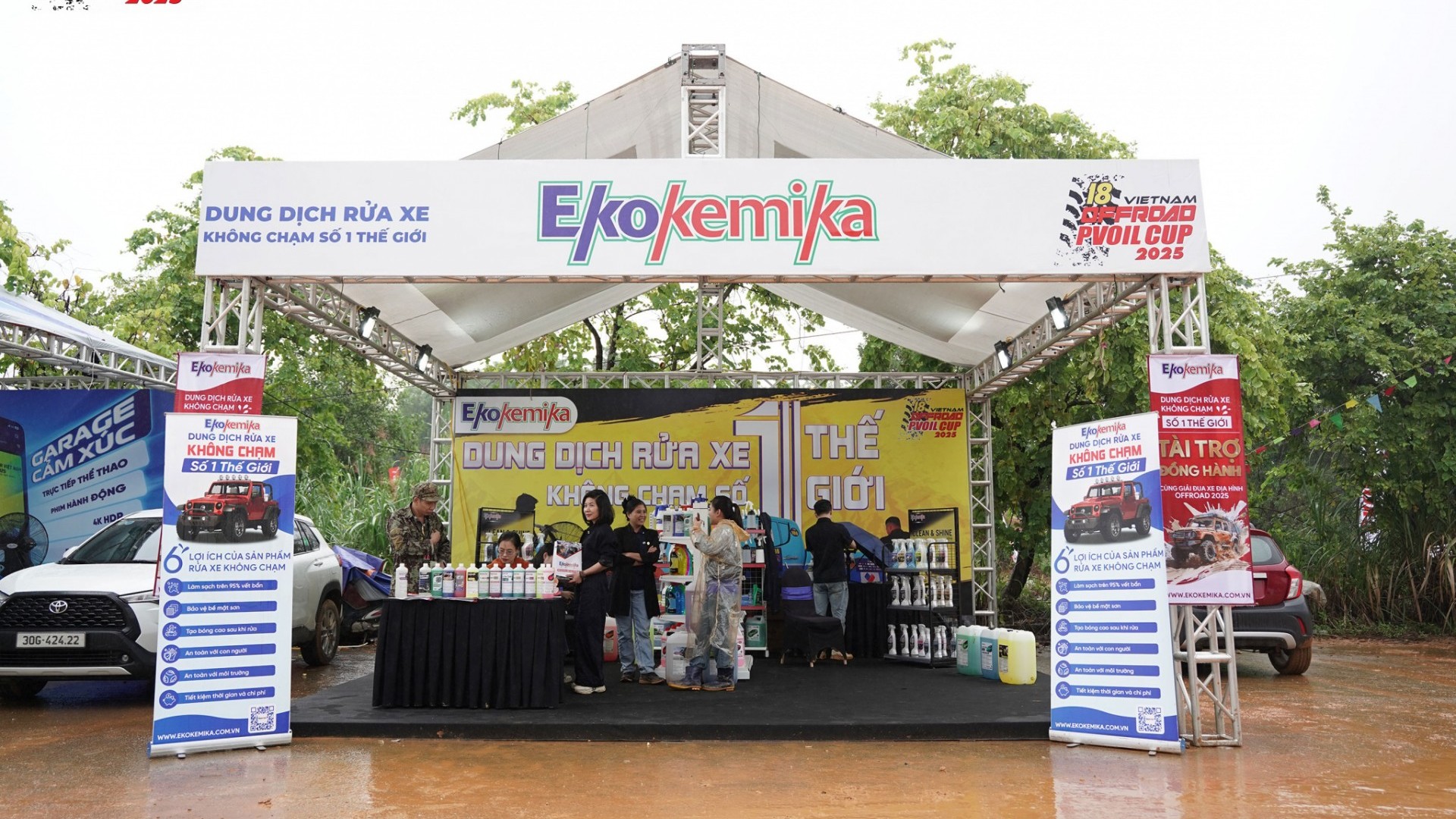 [PVOIL VOC 2025] Dấu ấn của Ekokemika với trạm rửa xe không chạm