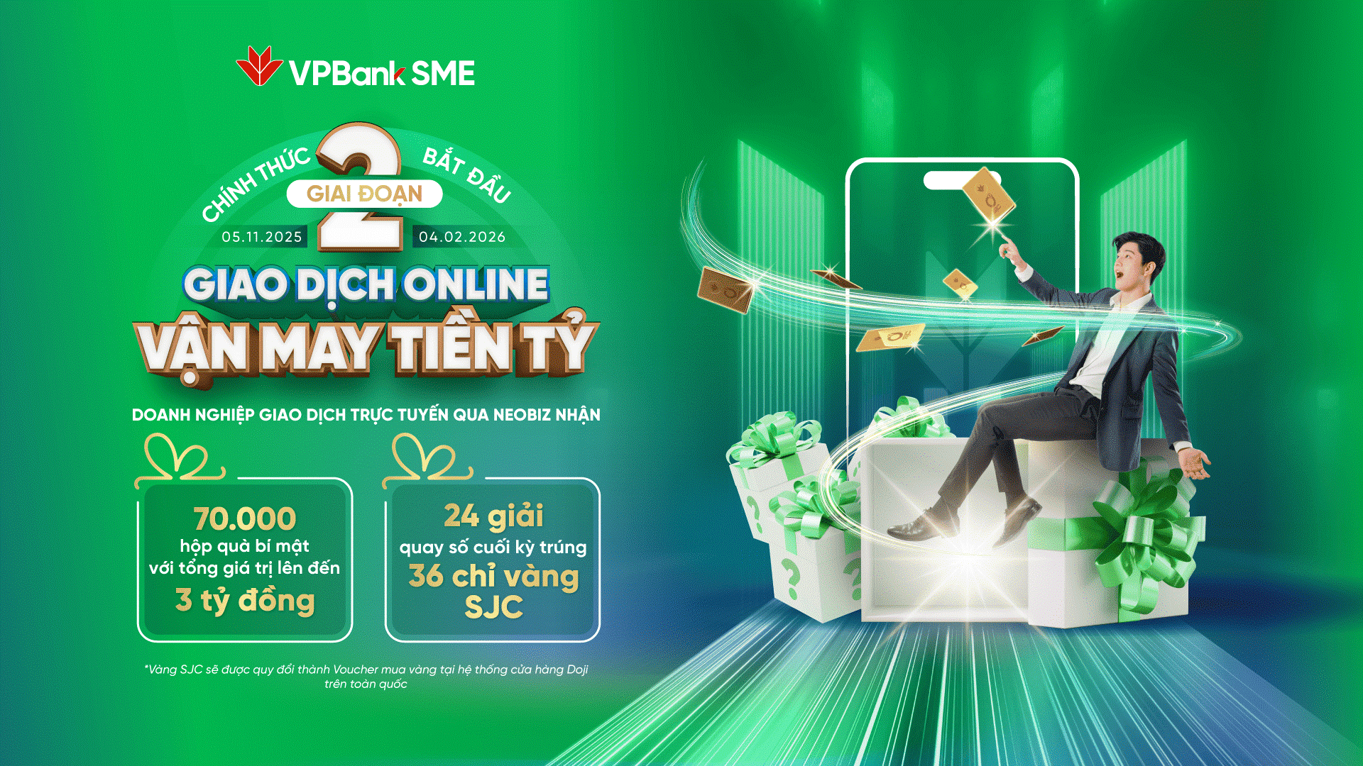 Tri ân khách hàng doanh nghiệp với VPBank NEOBiz Partner Gathering 2025 Tri ân khách hàng doanh nghiệp với VPBank NEOBiz Partner Gathering 2025