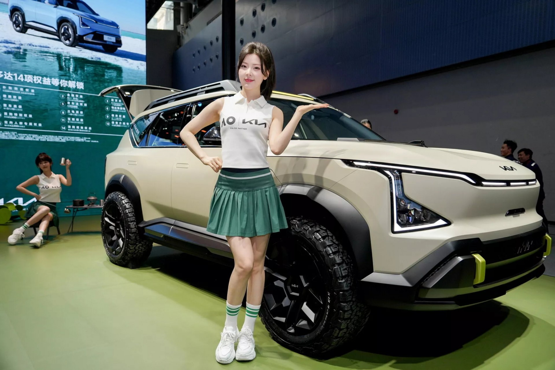 Kia giới thiệu concept SUV điện EV5 WKNDR với dáng vẻ mạnh mẽ, trang bị chạy địa hình Kia EV5 WKNDR được trưng bày tại Triển lãm Ô tô Quảng Châu 2025